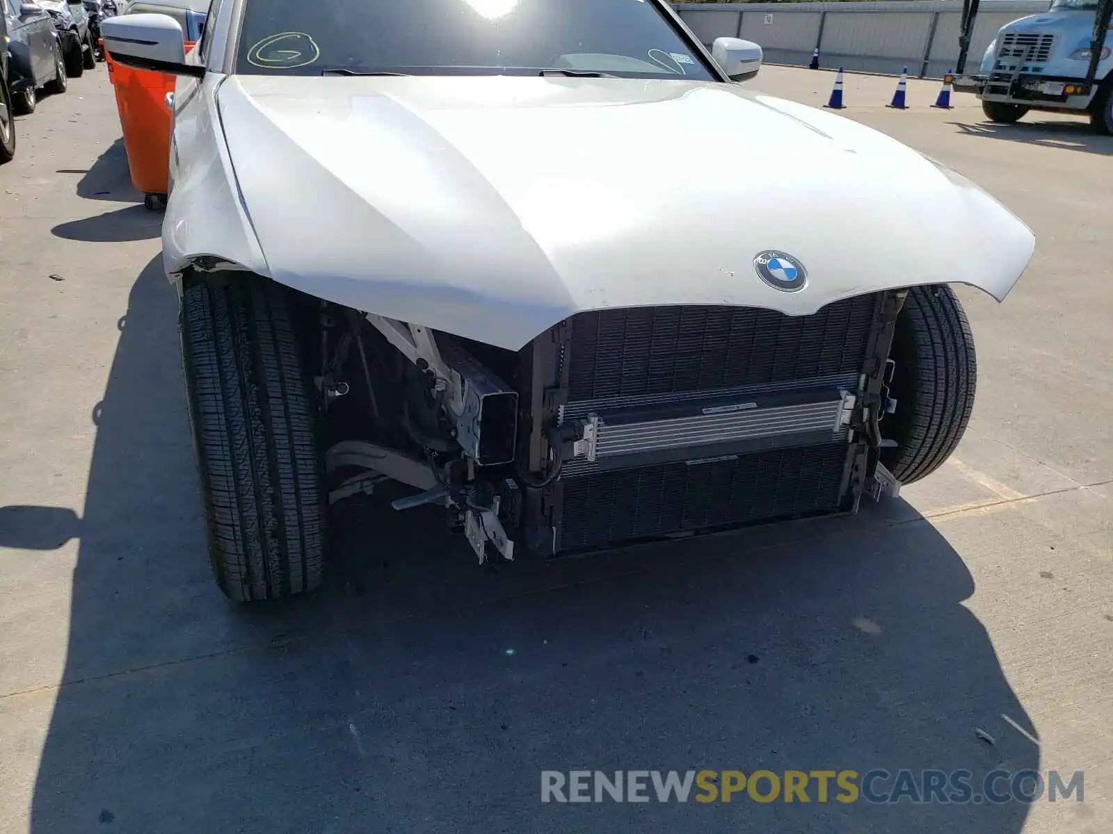 9 Photograph of a damaged car 3MW5R1J09L8B11282 BMW 3 SERIES 2020