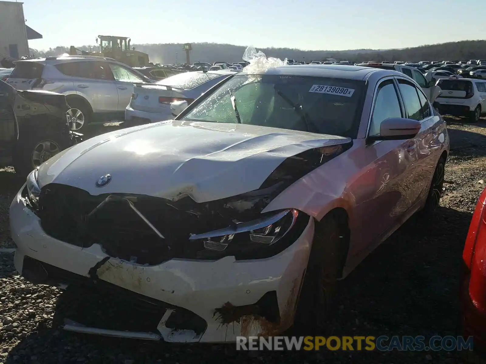 2 Photograph of a damaged car 3MW5R1J09L8B11458 BMW 3 SERIES 2020