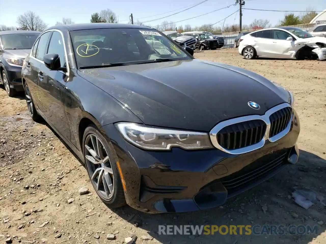 1 Photograph of a damaged car 3MW5R1J09L8B11783 BMW 3 SERIES 2020