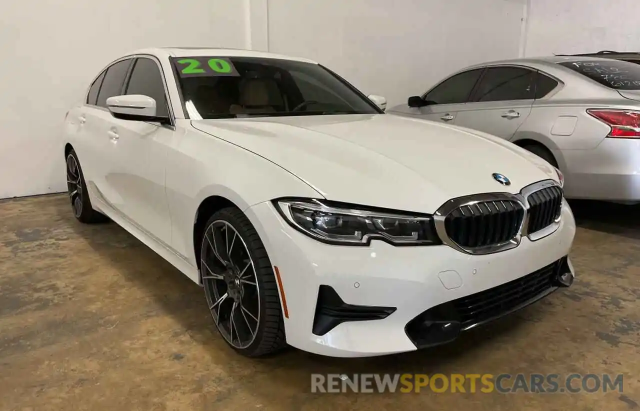 1 Photograph of a damaged car 3MW5R1J09L8B12237 BMW 3 SERIES 2020