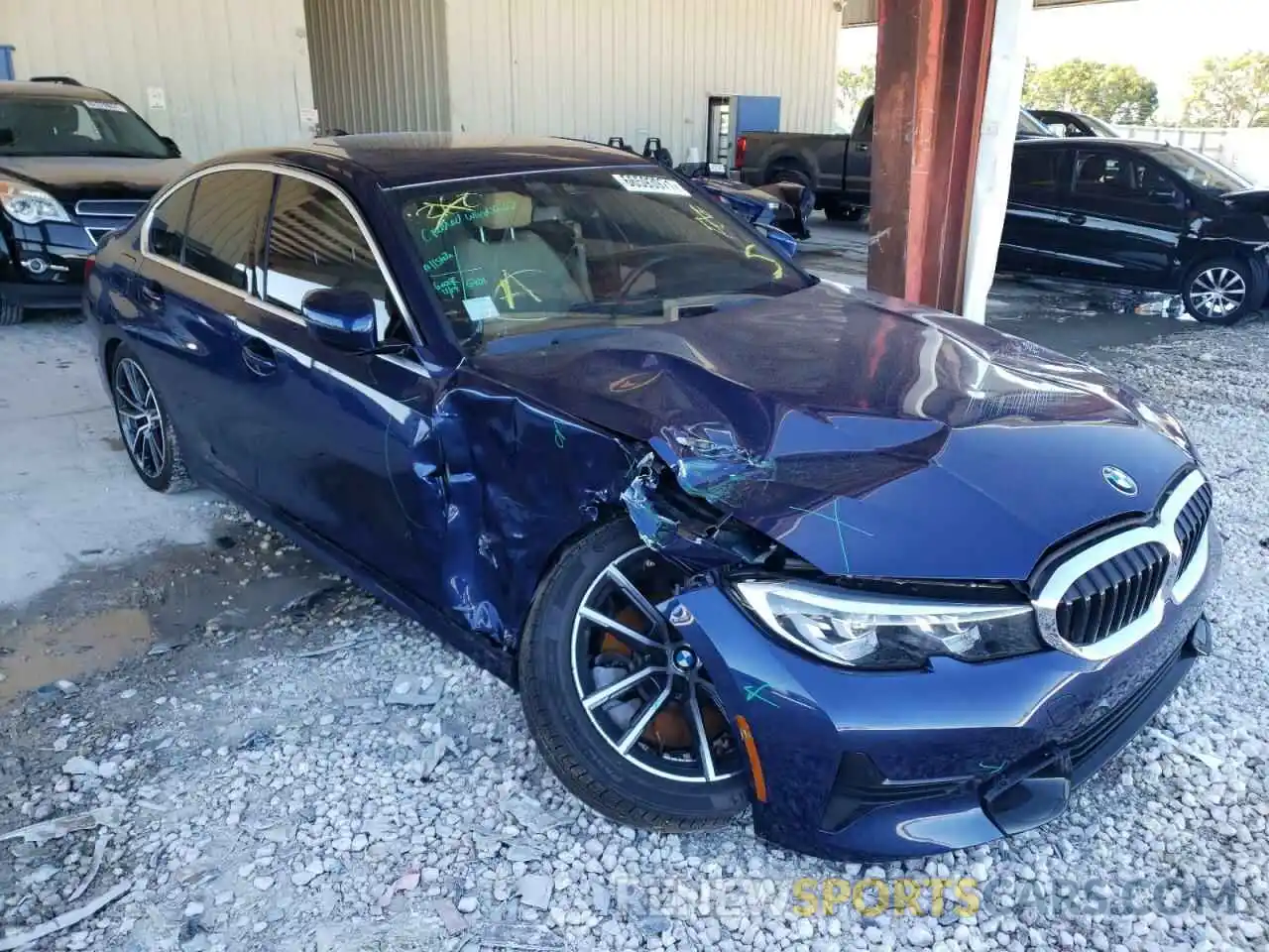 9 Photograph of a damaged car 3MW5R1J09L8B13114 BMW 3 SERIES 2020