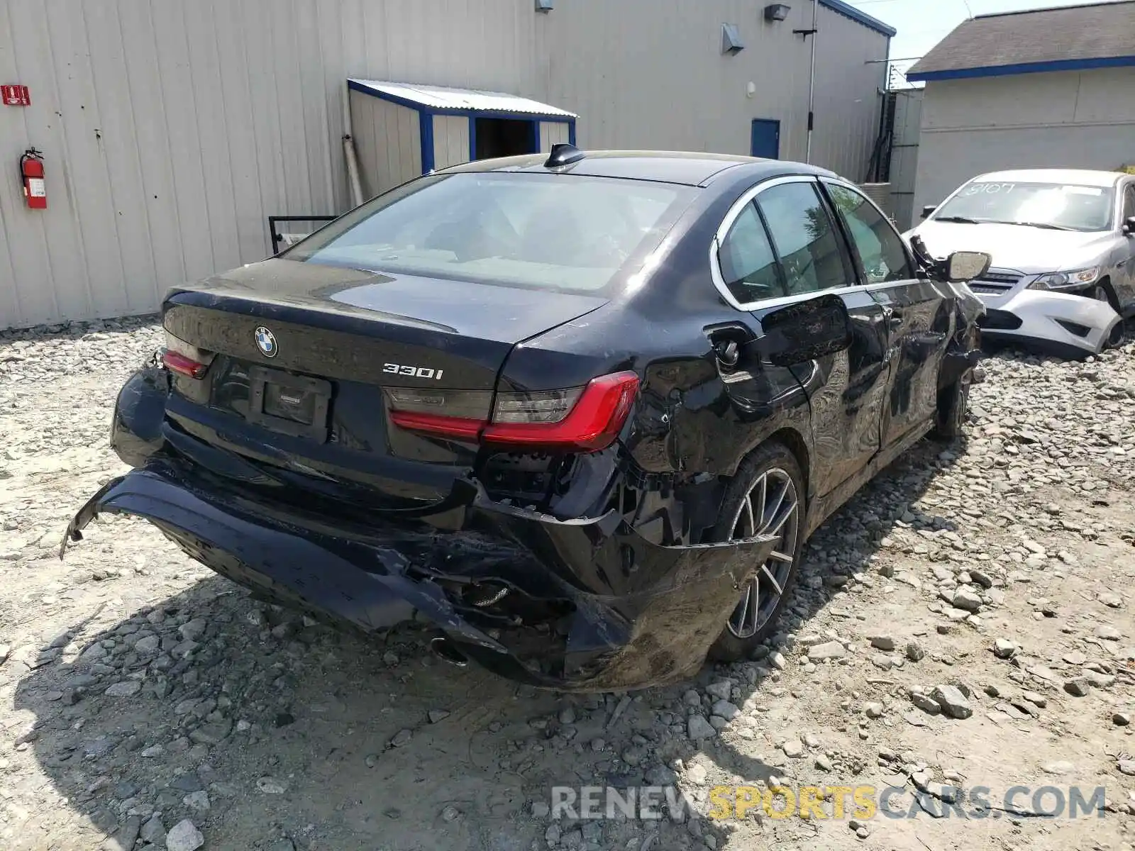 4 Фотография поврежденного автомобиля 3MW5R1J09L8B14876 BMW 3 SERIES 2020