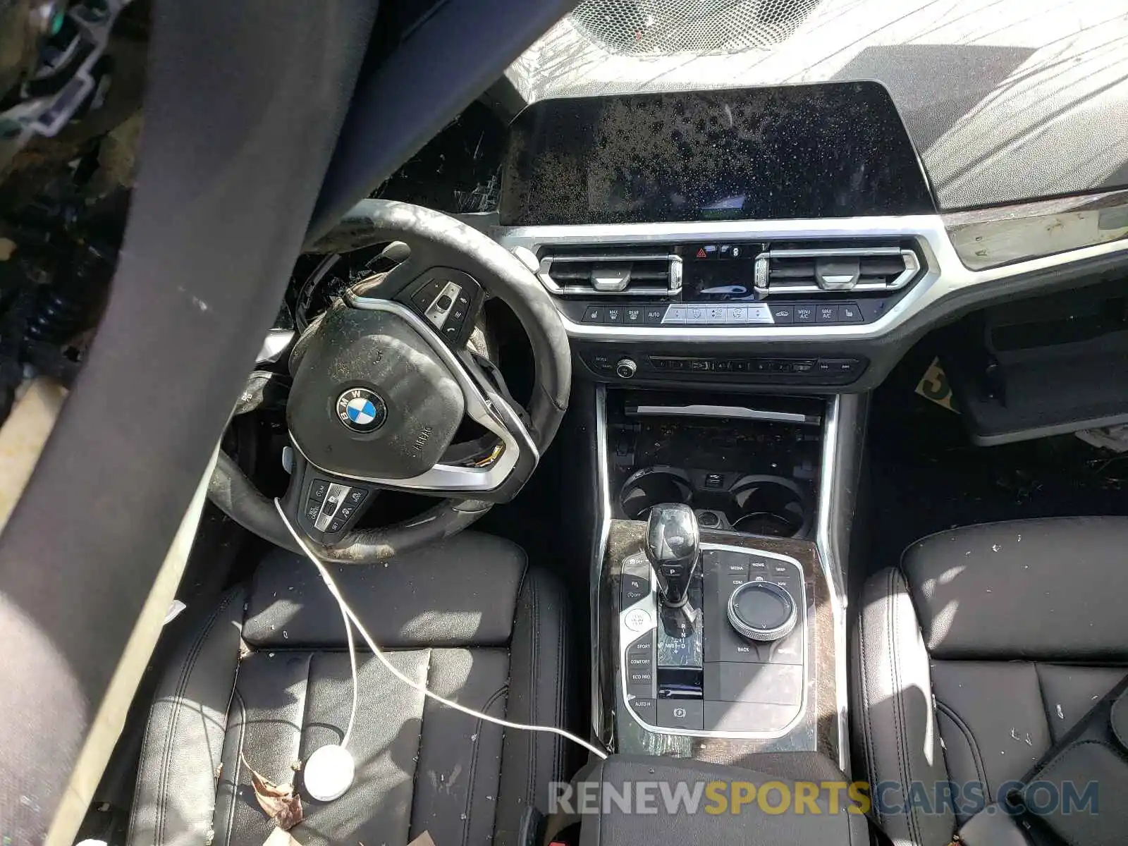 8 Фотография поврежденного автомобиля 3MW5R1J09L8B15056 BMW 3 SERIES 2020