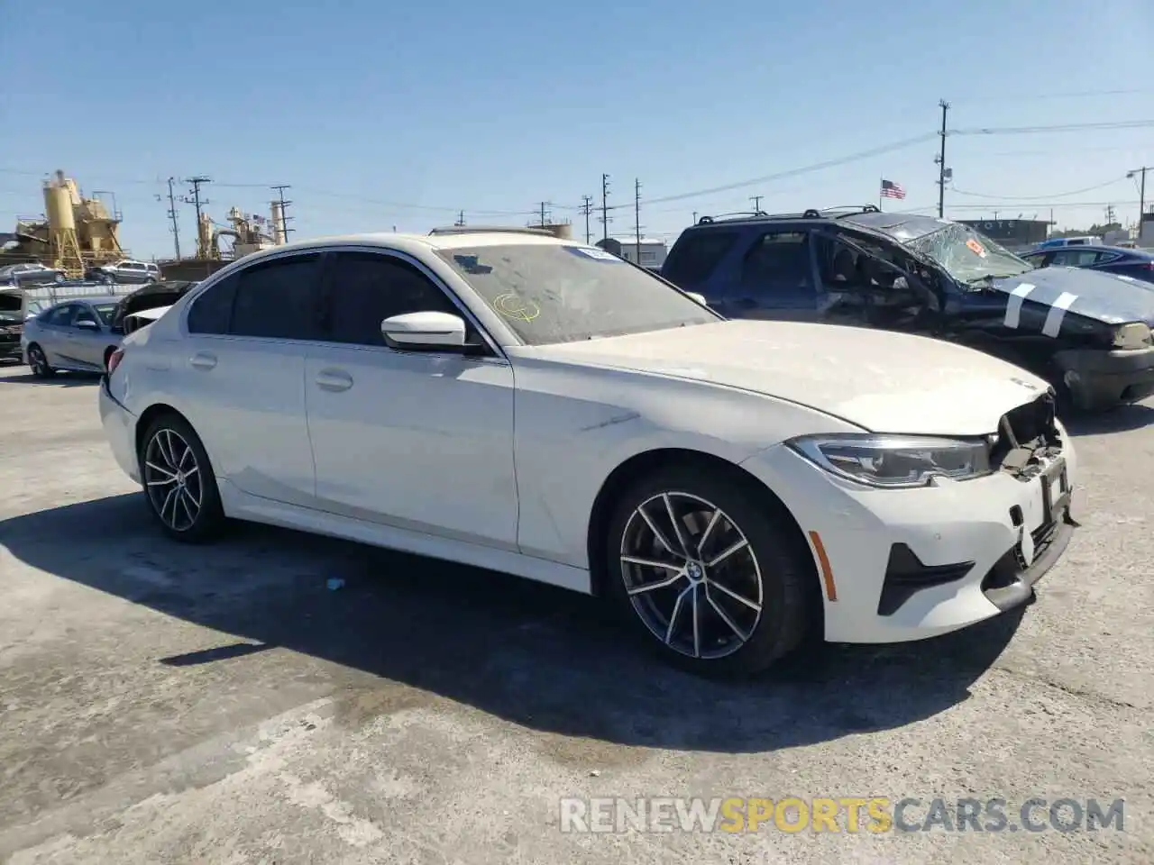 1 Photograph of a damaged car 3MW5R1J09L8B15400 BMW 3 SERIES 2020