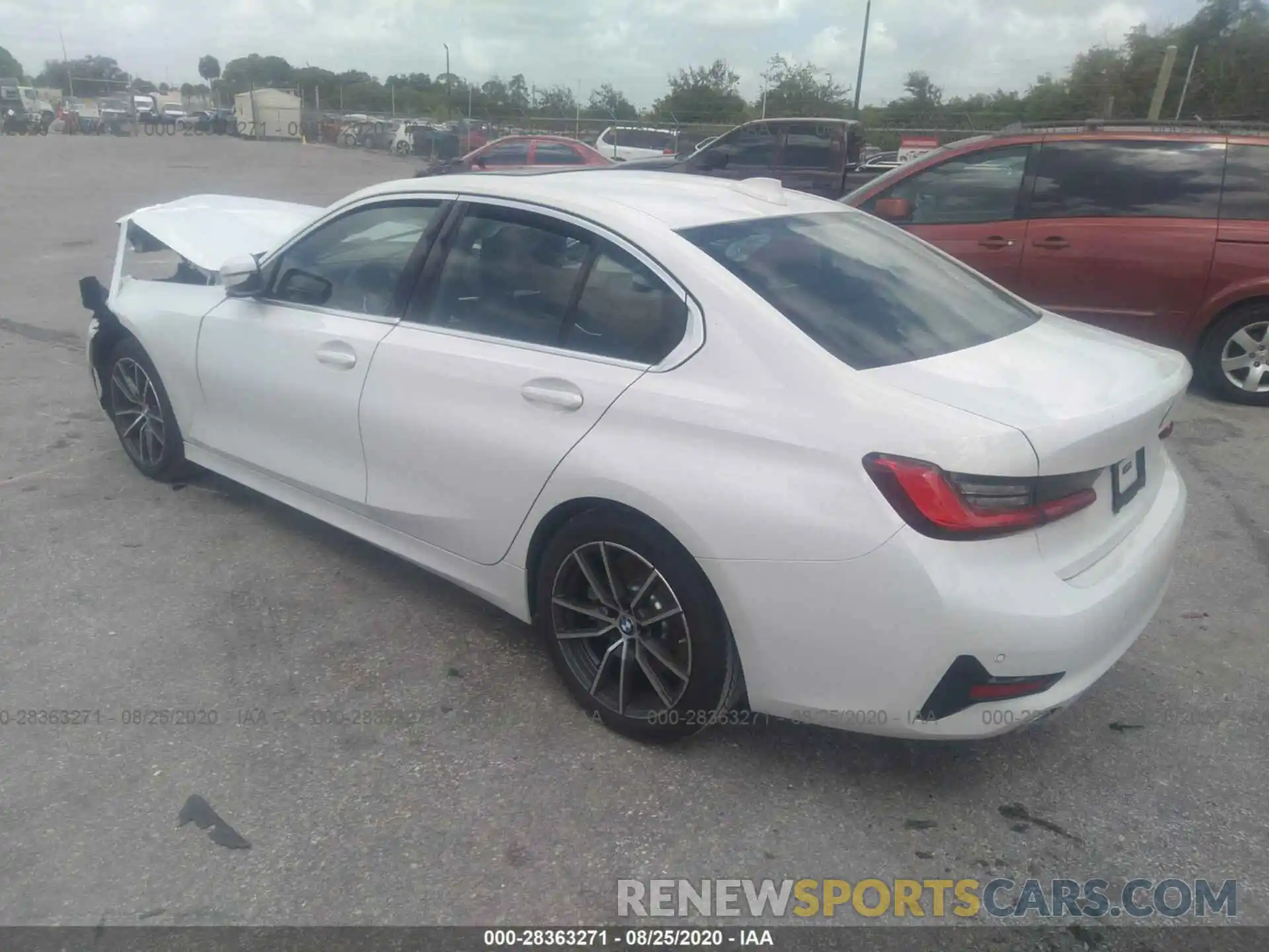 3 Photograph of a damaged car 3MW5R1J09L8B17261 BMW 3 SERIES 2020