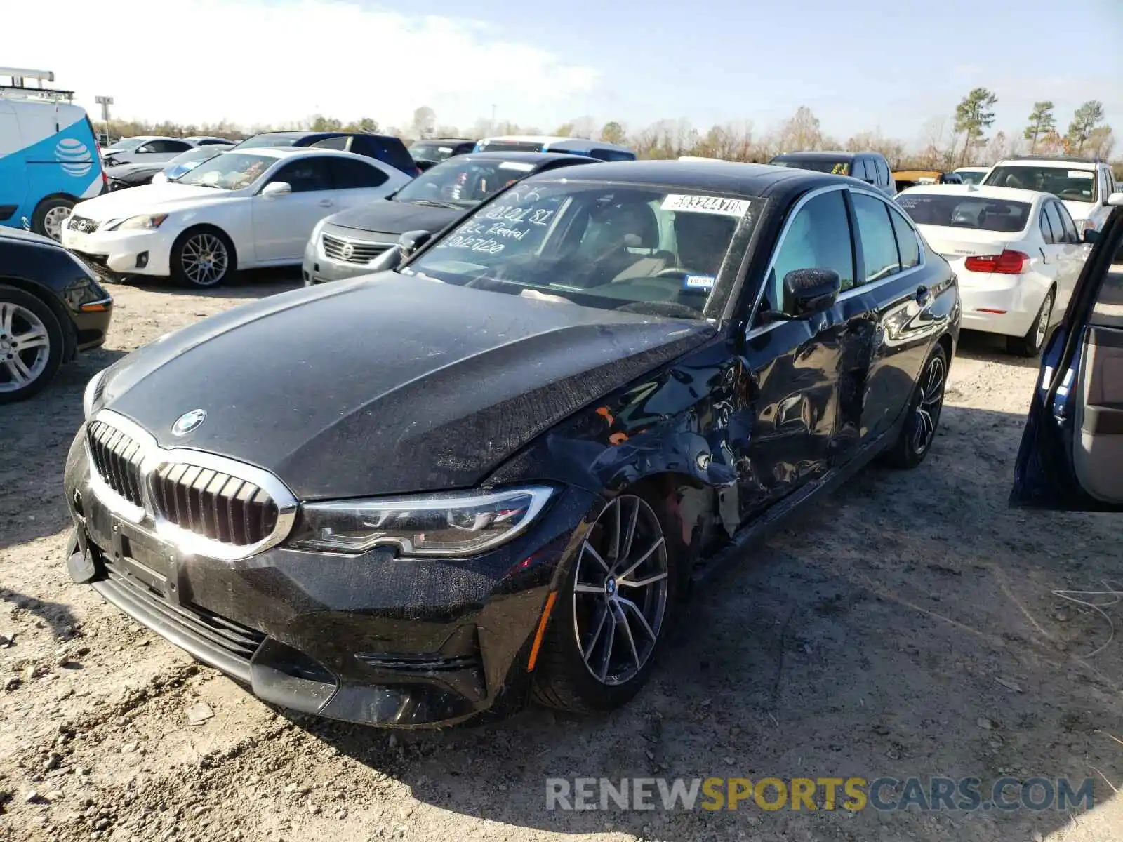 2 Photograph of a damaged car 3MW5R1J09L8B17681 BMW 3 SERIES 2020