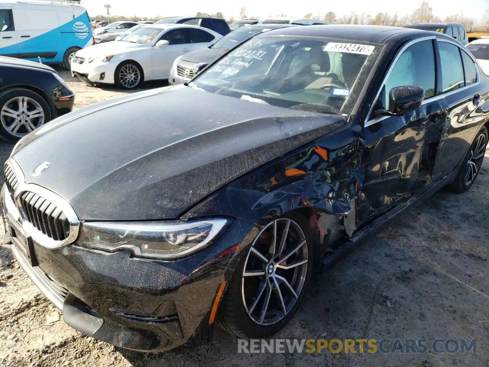 9 Photograph of a damaged car 3MW5R1J09L8B17681 BMW 3 SERIES 2020