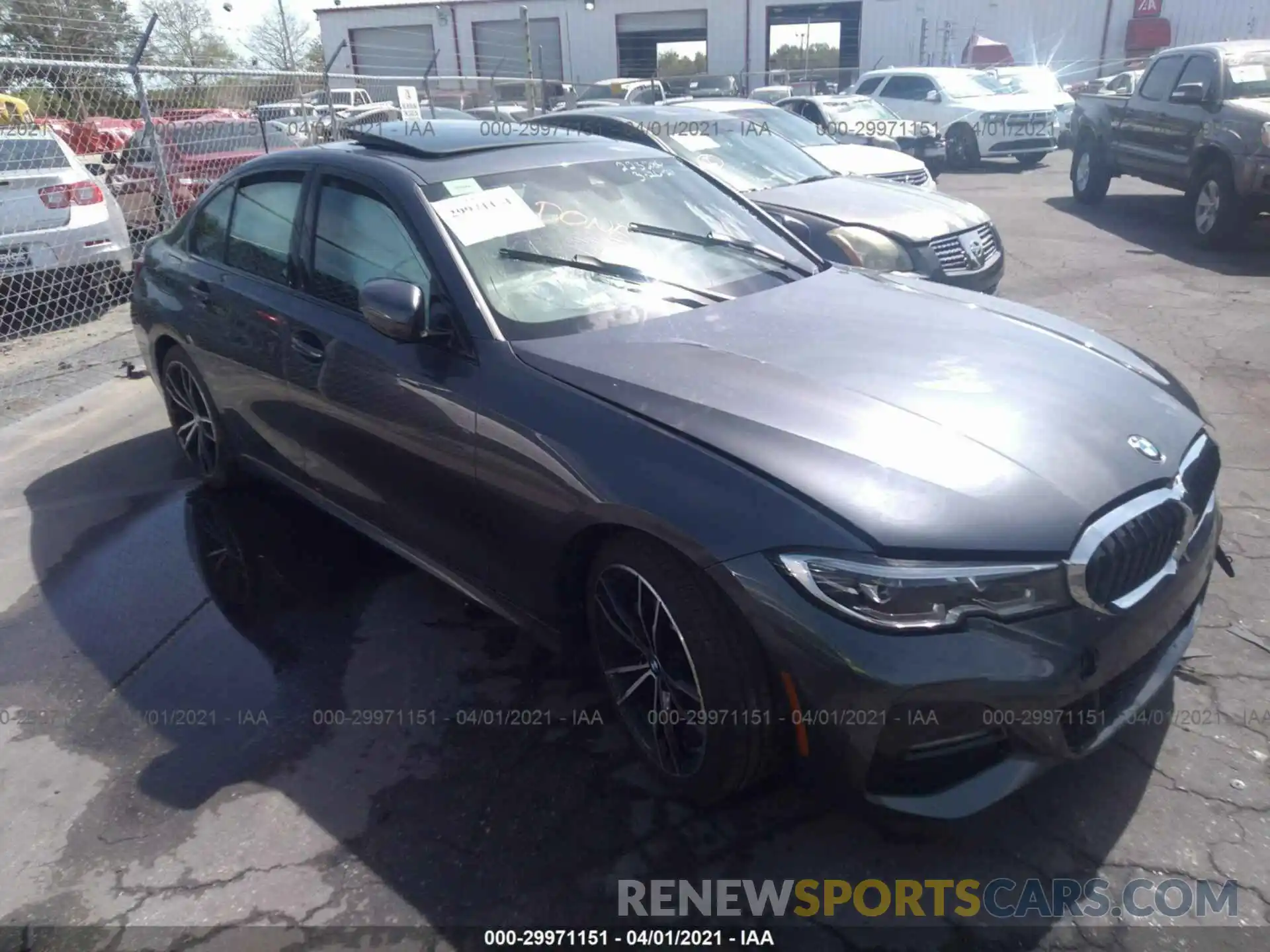 1 Photograph of a damaged car 3MW5R1J09L8B18331 BMW 3 SERIES 2020