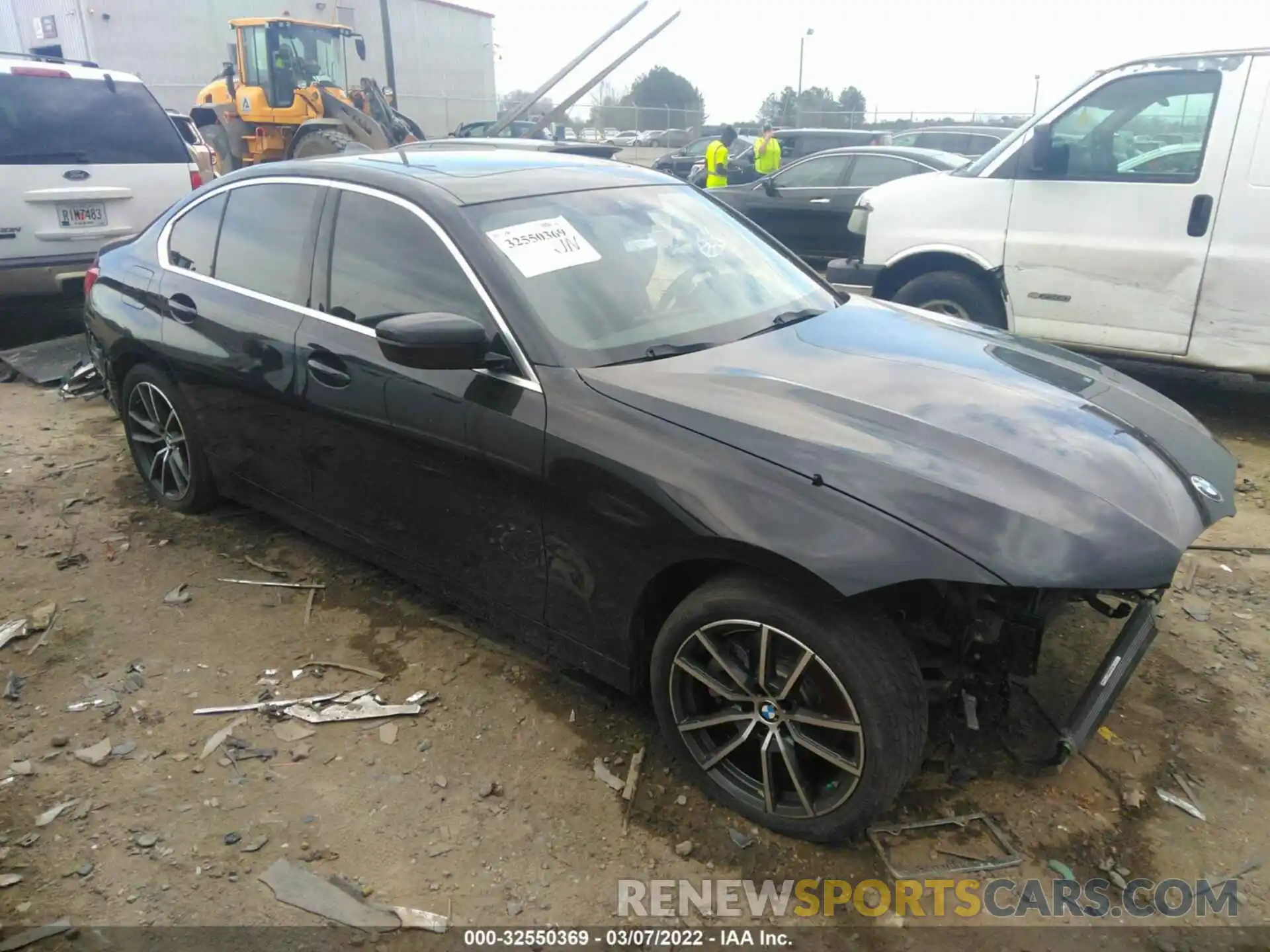 1 Photograph of a damaged car 3MW5R1J09L8B20662 BMW 3 SERIES 2020