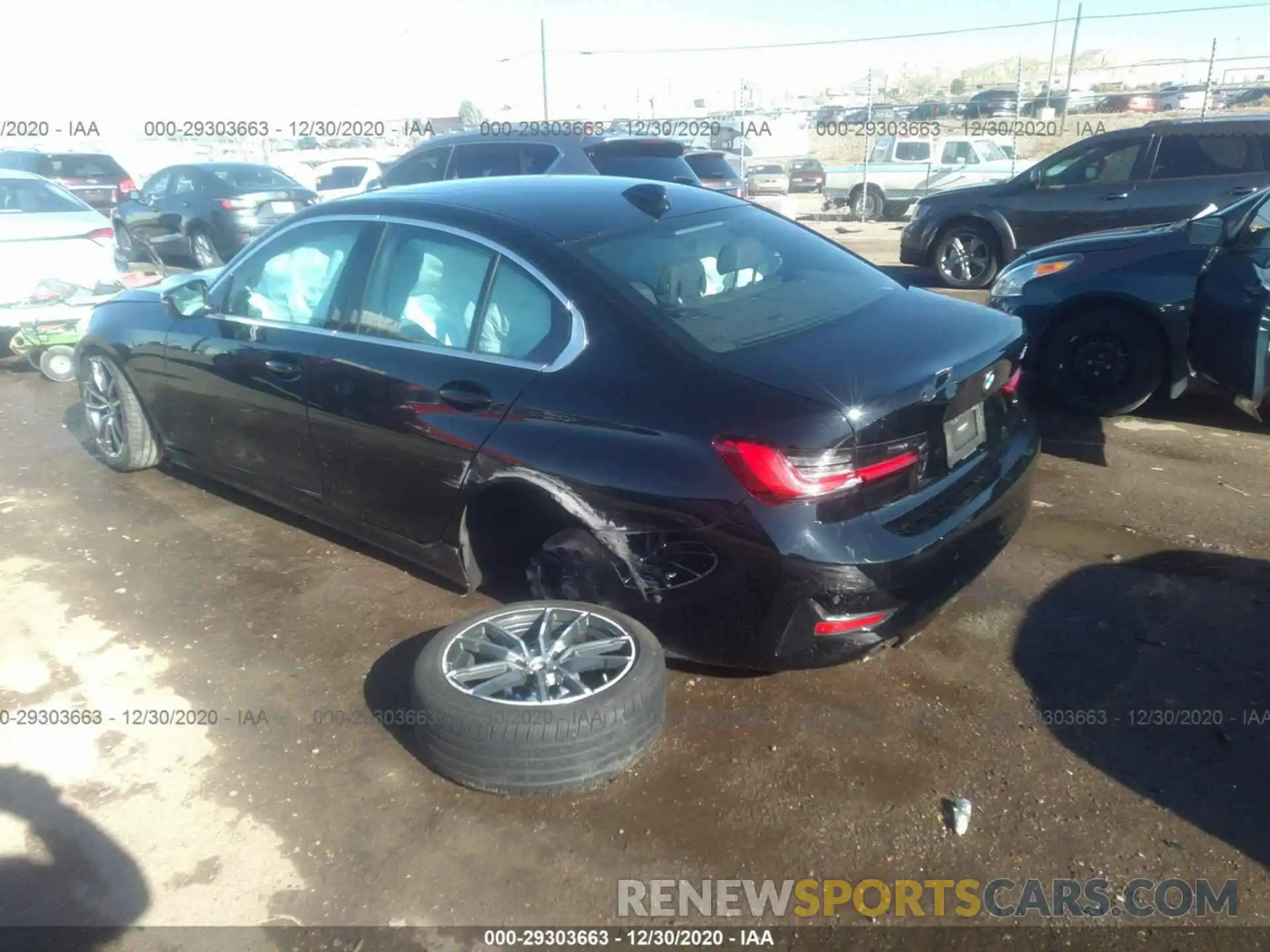 3 Photograph of a damaged car 3MW5R1J09L8B21472 BMW 3 SERIES 2020