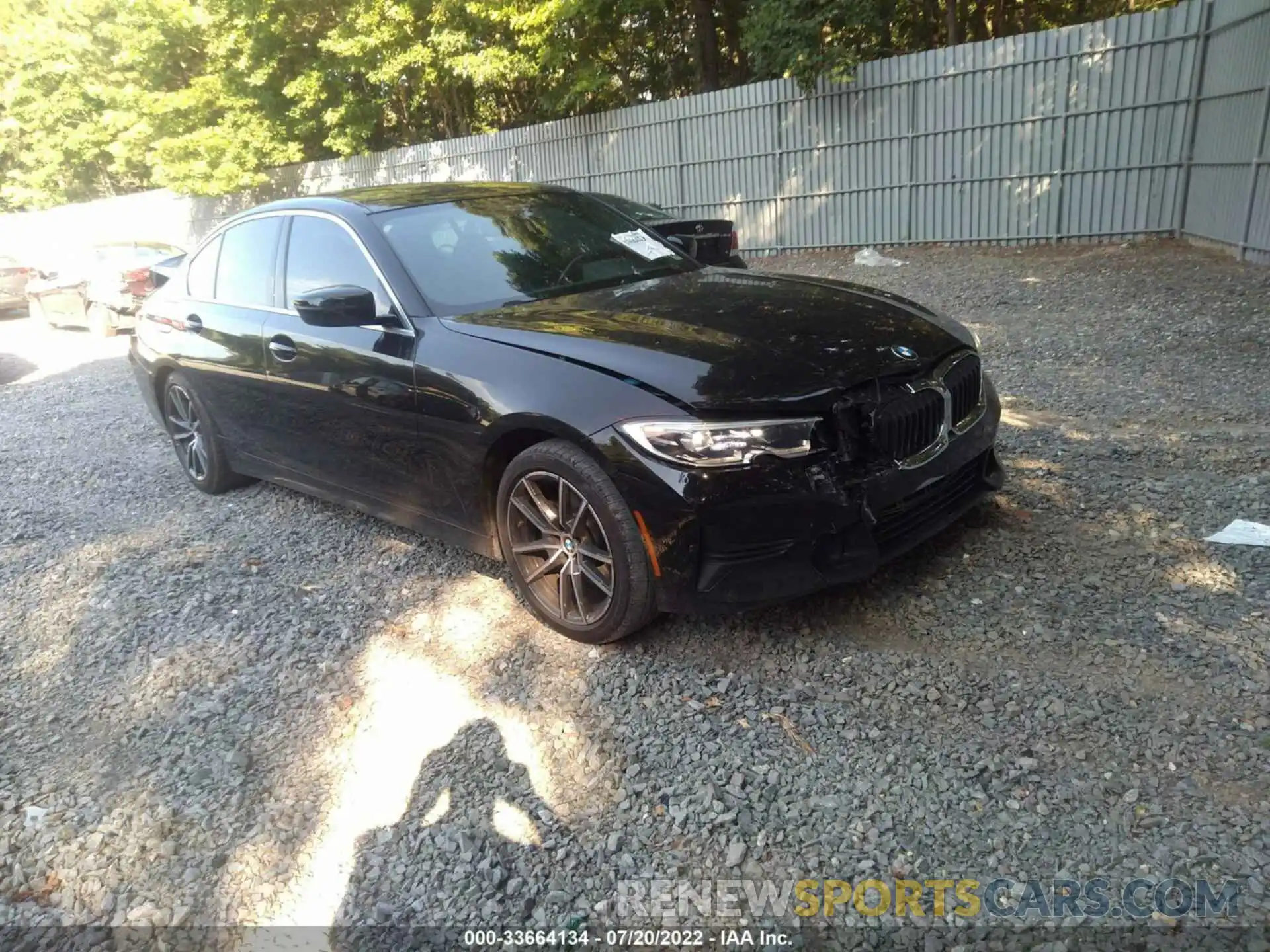 1 Photograph of a damaged car 3MW5R1J09L8B22105 BMW 3 SERIES 2020