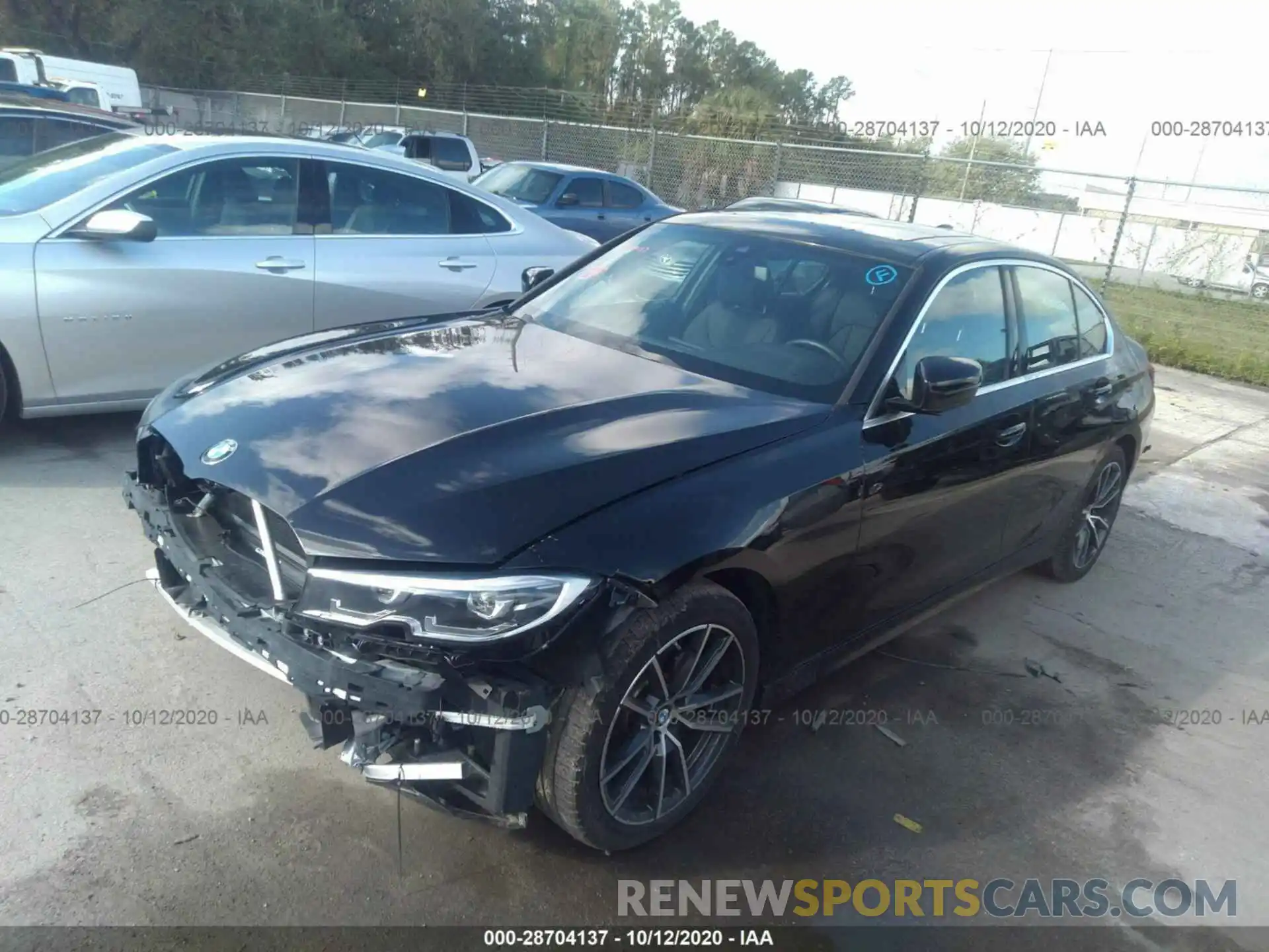 2 Photograph of a damaged car 3MW5R1J09L8B22153 BMW 3 SERIES 2020