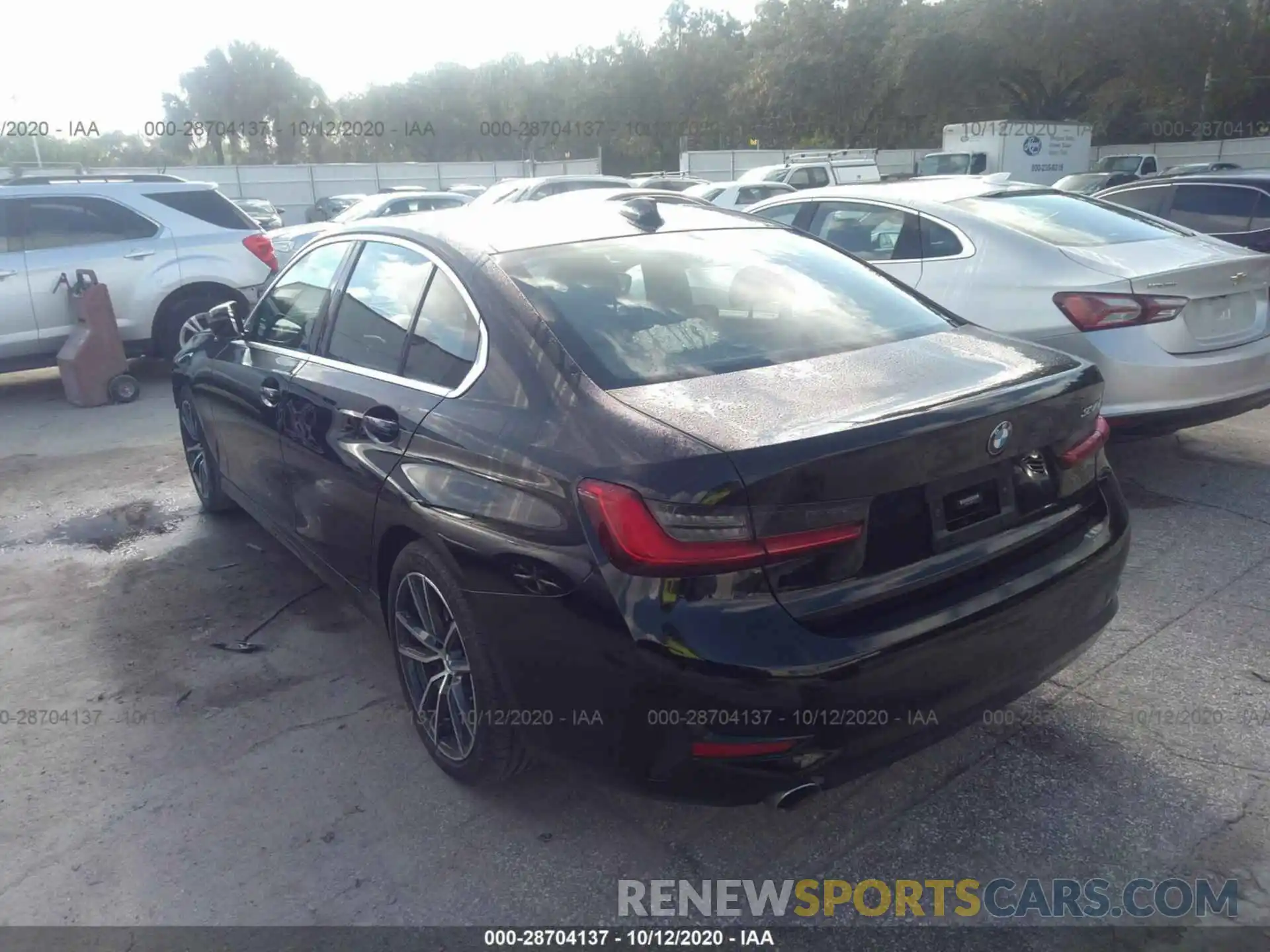 3 Photograph of a damaged car 3MW5R1J09L8B22153 BMW 3 SERIES 2020