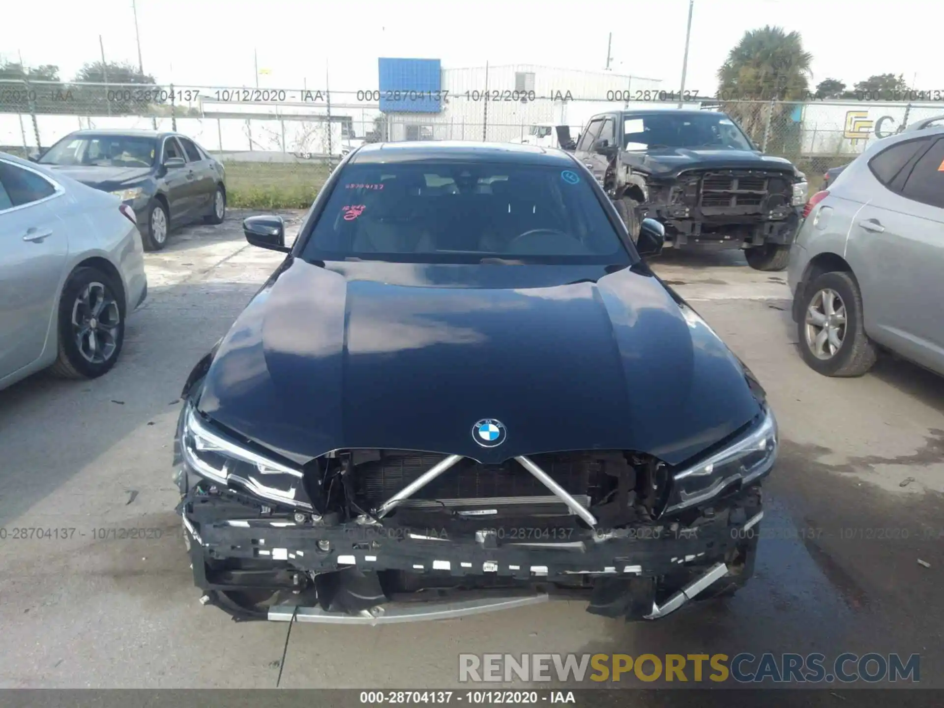 6 Photograph of a damaged car 3MW5R1J09L8B22153 BMW 3 SERIES 2020