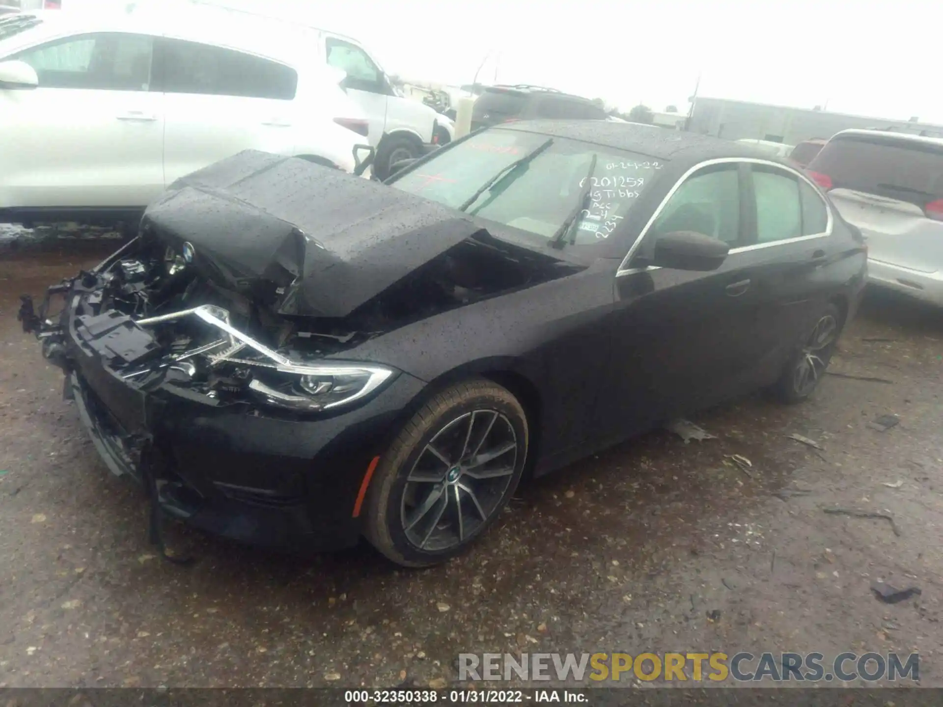 2 Photograph of a damaged car 3MW5R1J09L8B22234 BMW 3 SERIES 2020