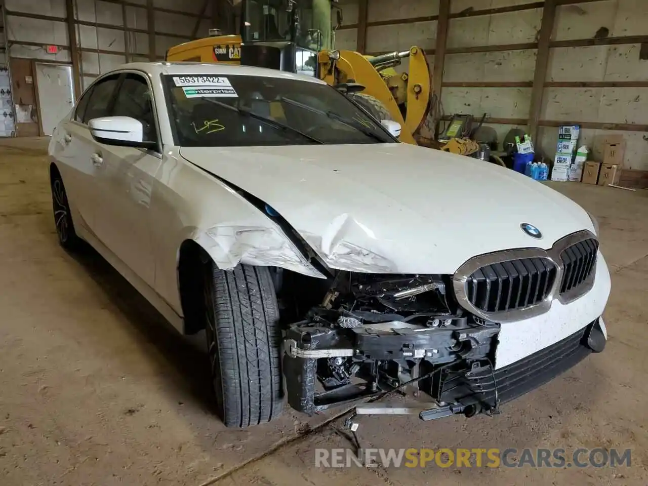 1 Photograph of a damaged car 3MW5R1J09L8B22380 BMW 3 SERIES 2020