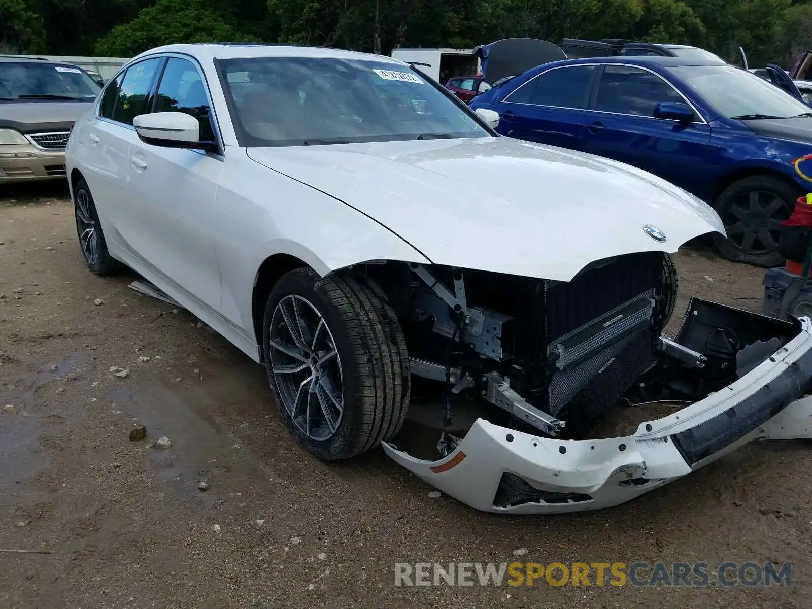 1 Photograph of a damaged car 3MW5R1J09L8B22704 BMW 3 SERIES 2020