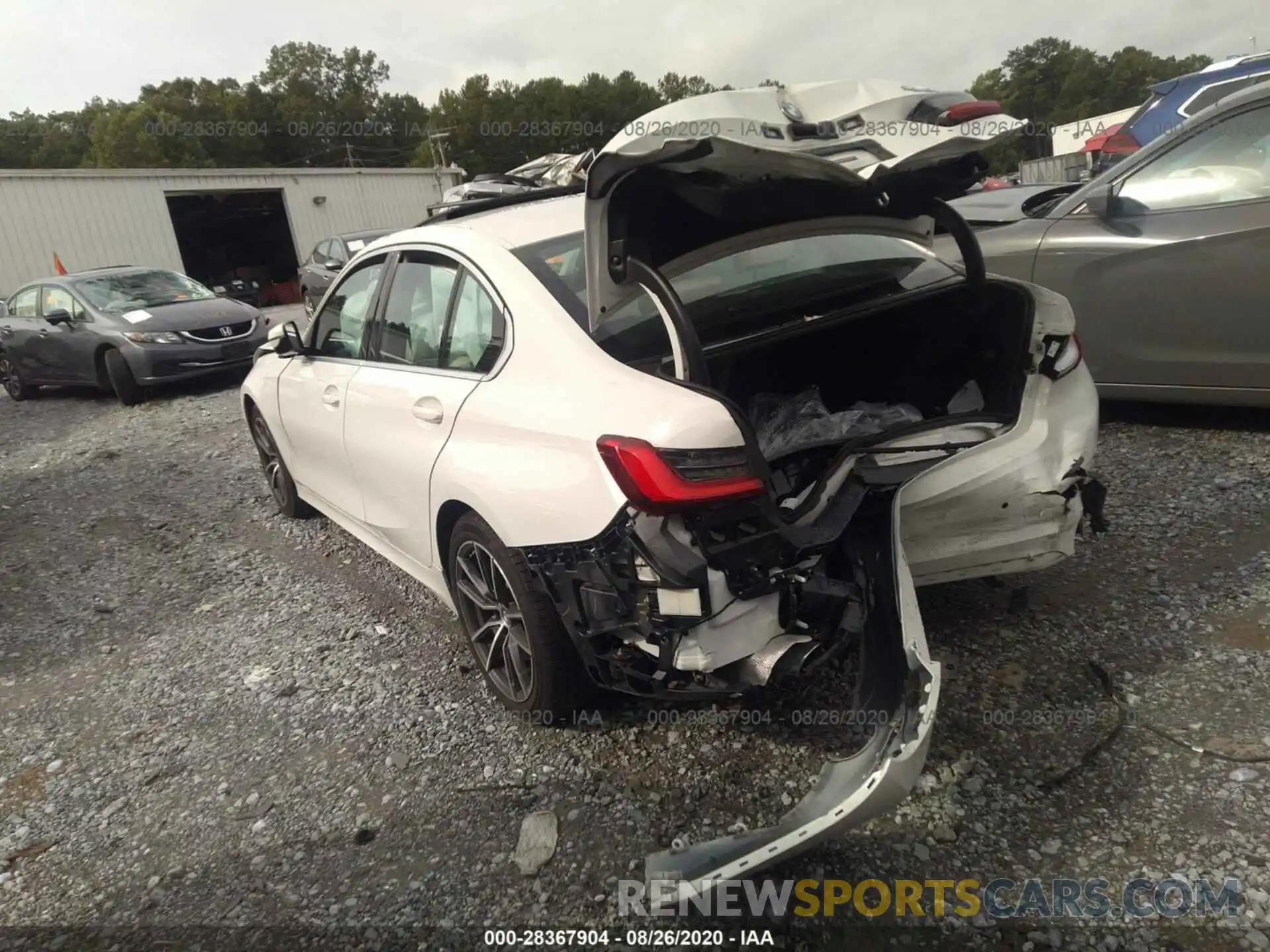 3 Photograph of a damaged car 3MW5R1J09L8B23397 BMW 3 SERIES 2020