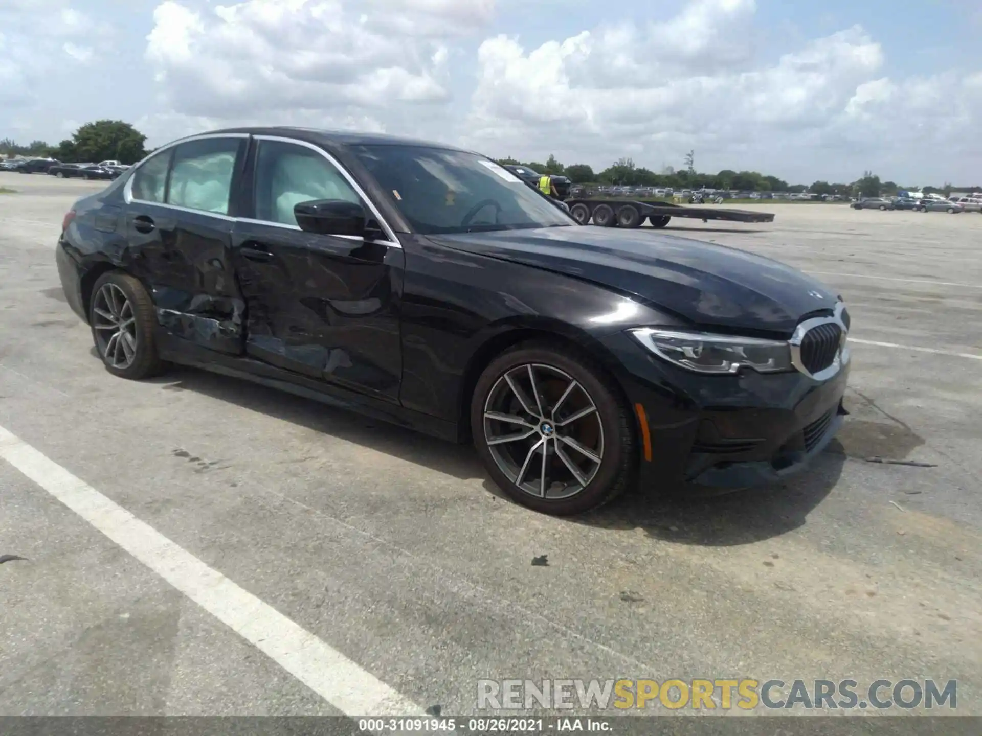 1 Photograph of a damaged car 3MW5R1J09L8B23674 BMW 3 SERIES 2020