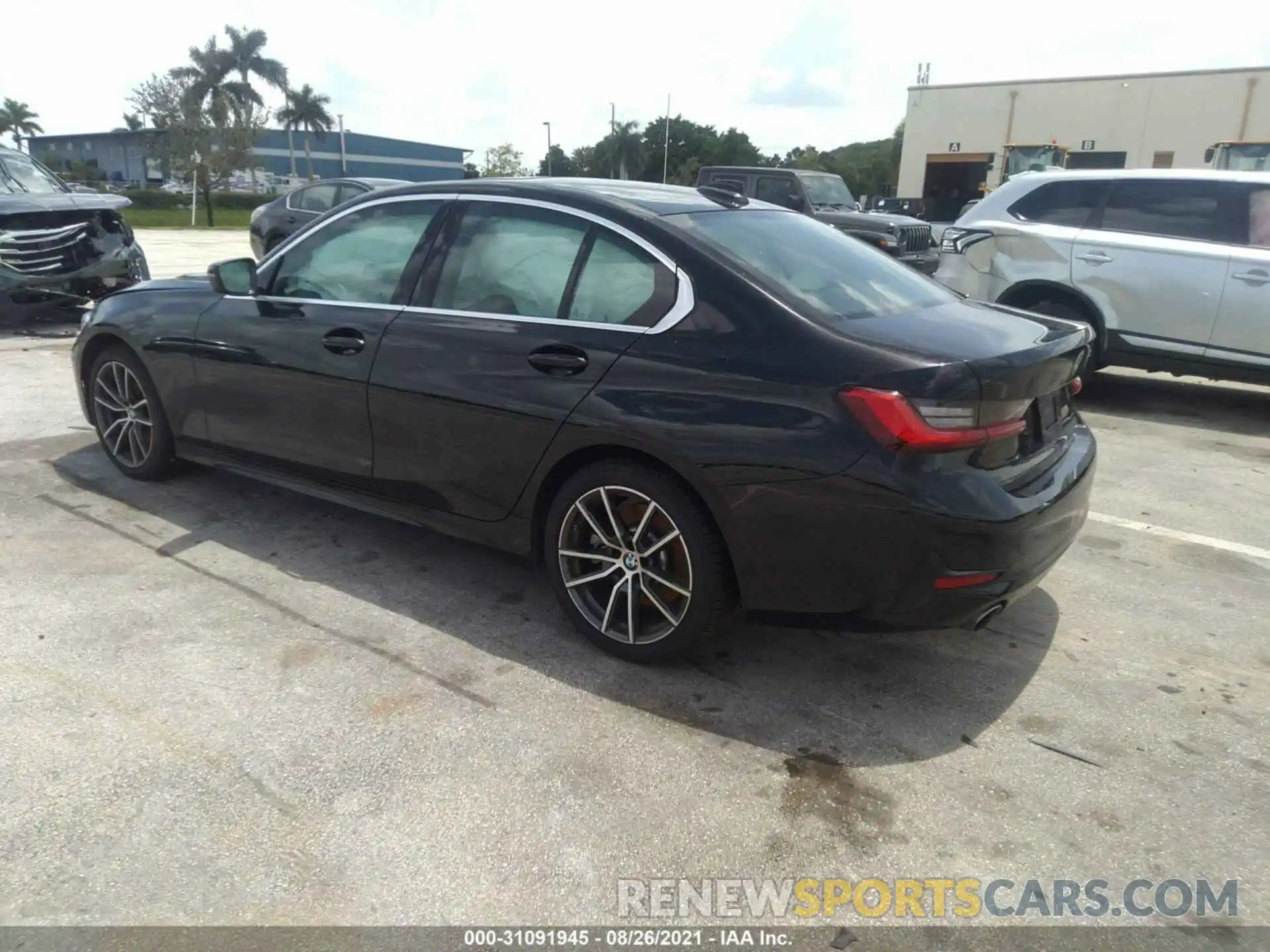 3 Photograph of a damaged car 3MW5R1J09L8B23674 BMW 3 SERIES 2020