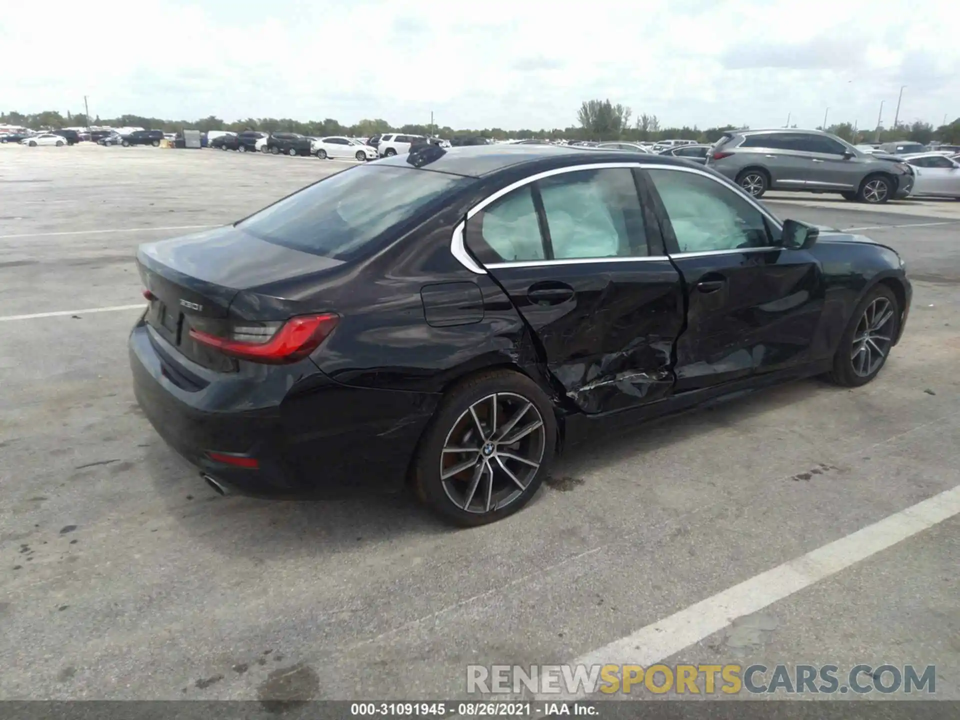 4 Photograph of a damaged car 3MW5R1J09L8B23674 BMW 3 SERIES 2020