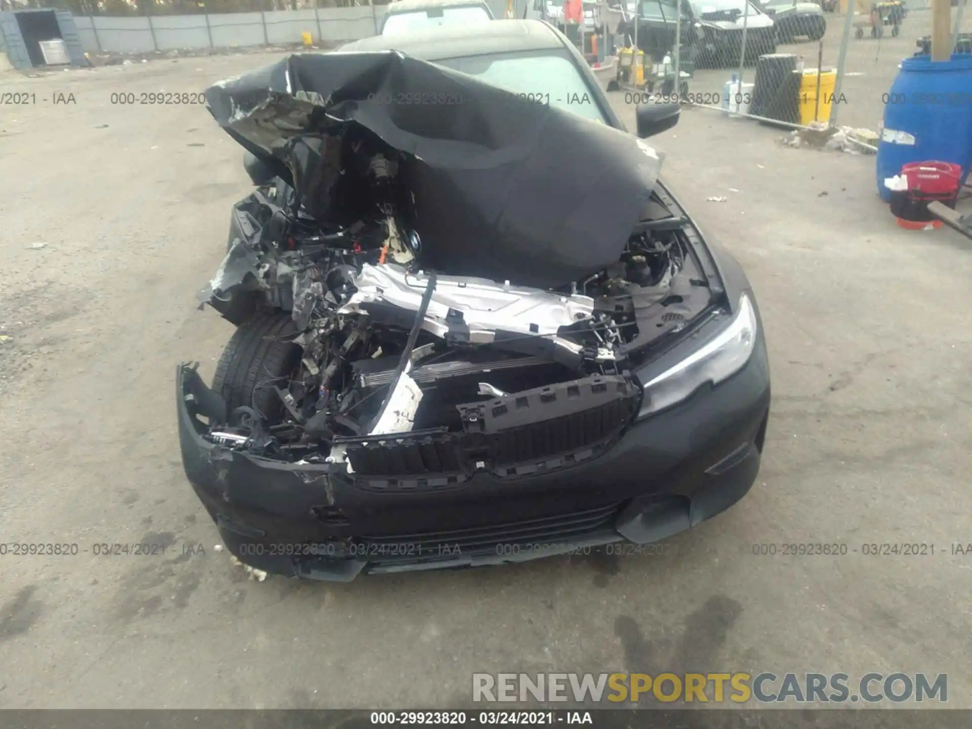 6 Фотография поврежденного автомобиля 3MW5R1J09L8B24422 BMW 3 SERIES 2020