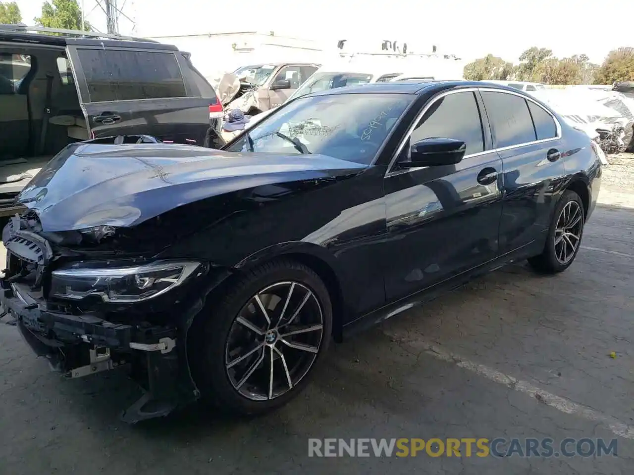 2 Photograph of a damaged car 3MW5R1J09L8B28972 BMW 3 SERIES 2020