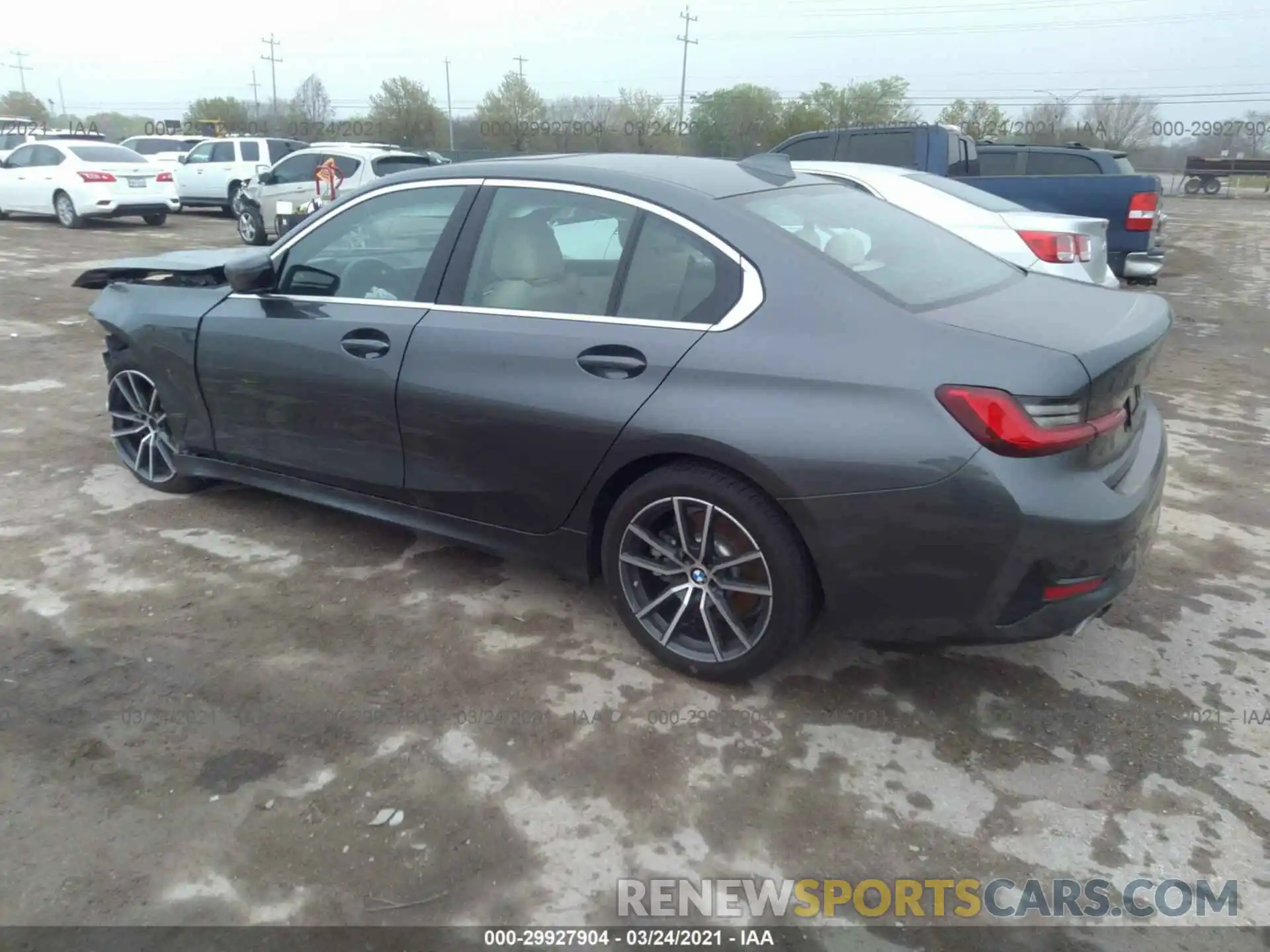 3 Photograph of a damaged car 3MW5R1J09L8B29586 BMW 3 SERIES 2020