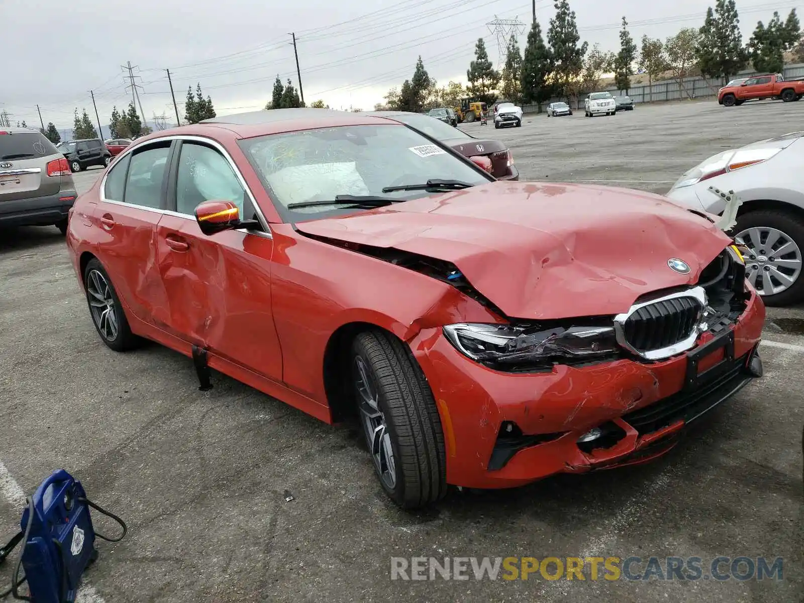 1 Photograph of a damaged car 3MW5R1J09L8B30947 BMW 3 SERIES 2020