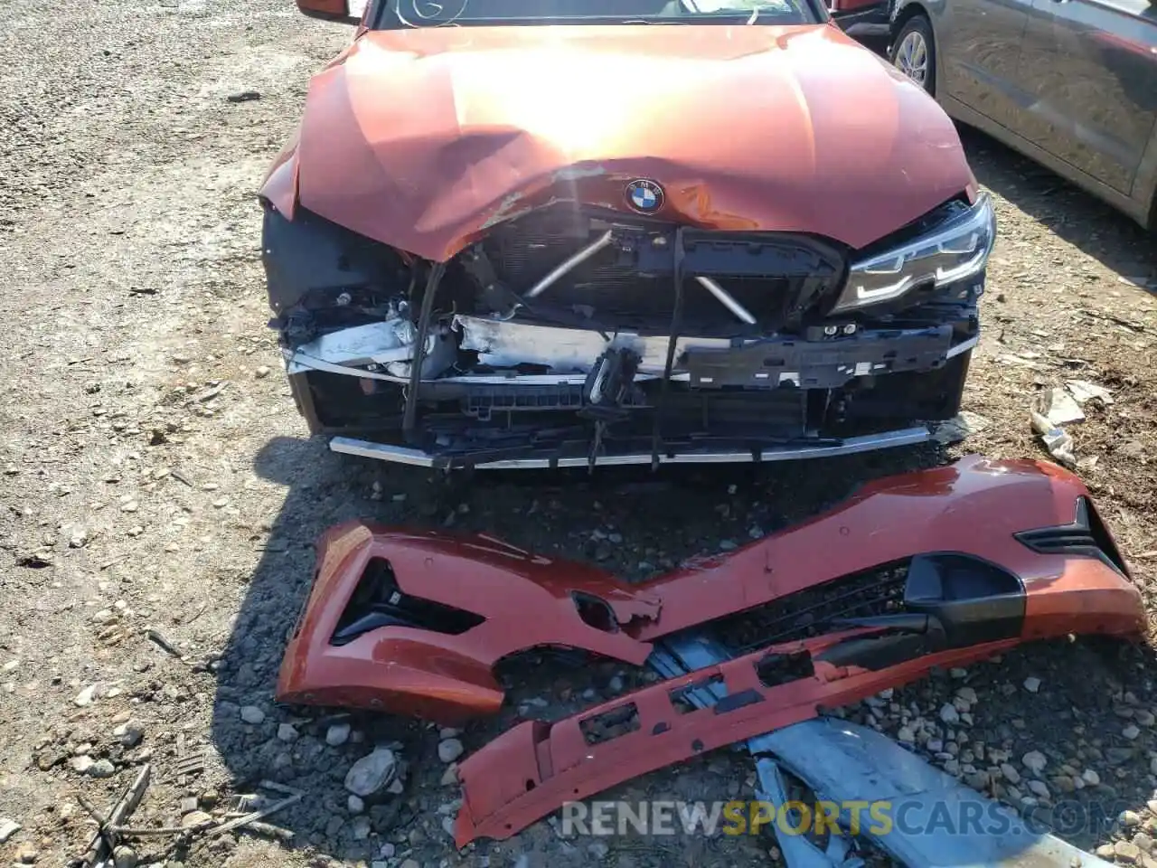 9 Photograph of a damaged car 3MW5R1J09L8B41740 BMW 3 SERIES 2020