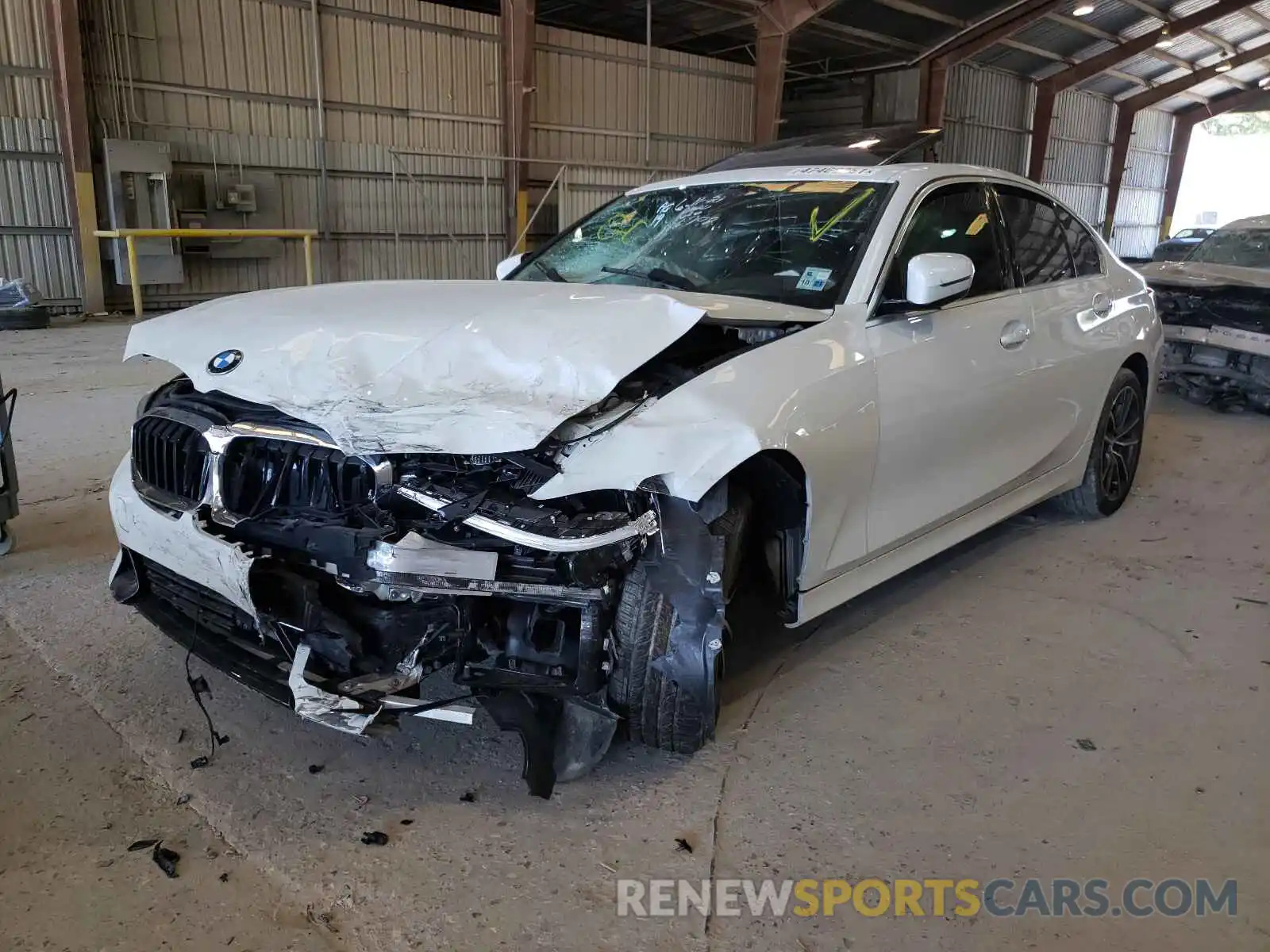 2 Photograph of a damaged car 3MW5R1J09L8B46792 BMW 3 SERIES 2020