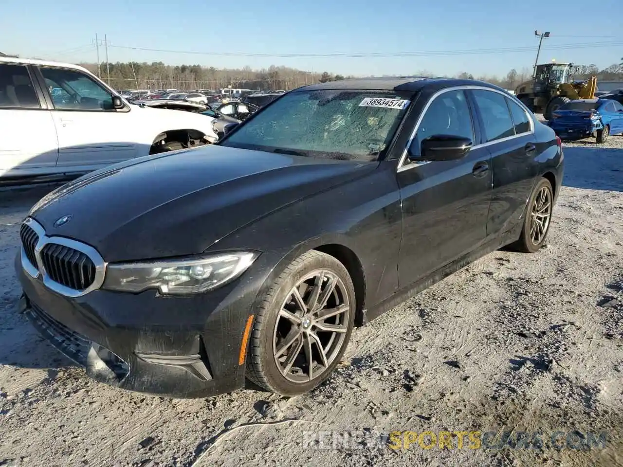 1 Photograph of a damaged car 3MW5R1J0XL8B03756 BMW 3 SERIES 2020