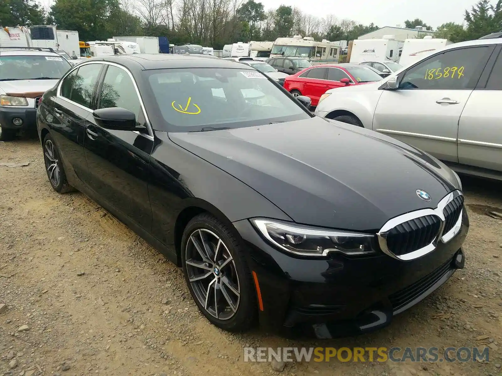 1 Photograph of a damaged car 3MW5R1J0XL8B03868 BMW 3 SERIES 2020