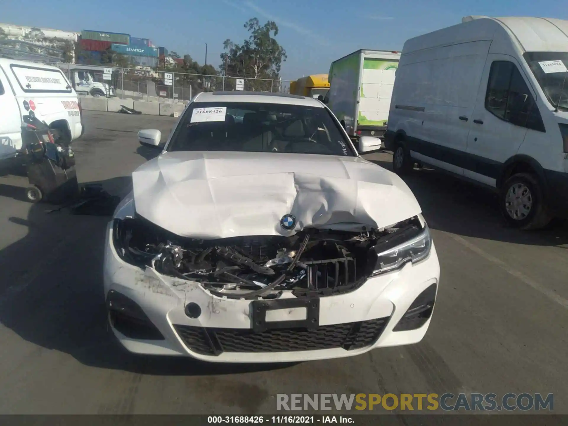 6 Photograph of a damaged car 3MW5R1J0XL8B08102 BMW 3 SERIES 2020