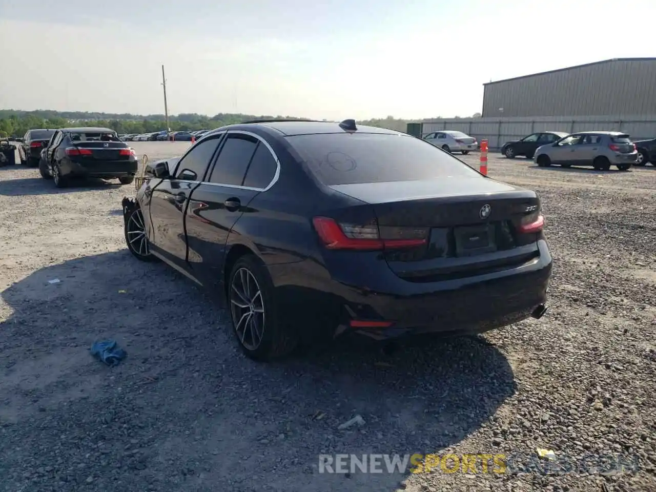 3 Фотография поврежденного автомобиля 3MW5R1J0XL8B11596 BMW 3 SERIES 2020