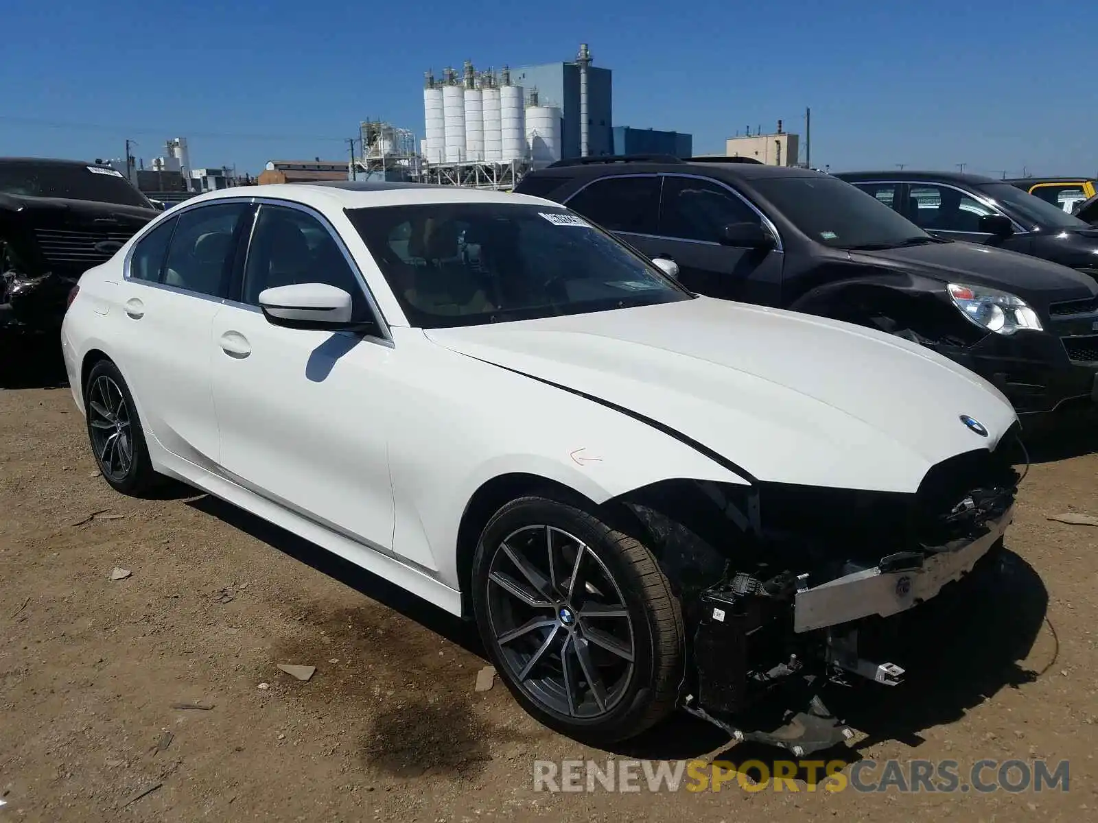 1 Photograph of a damaged car 3MW5R1J0XL8B11954 BMW 3 SERIES 2020