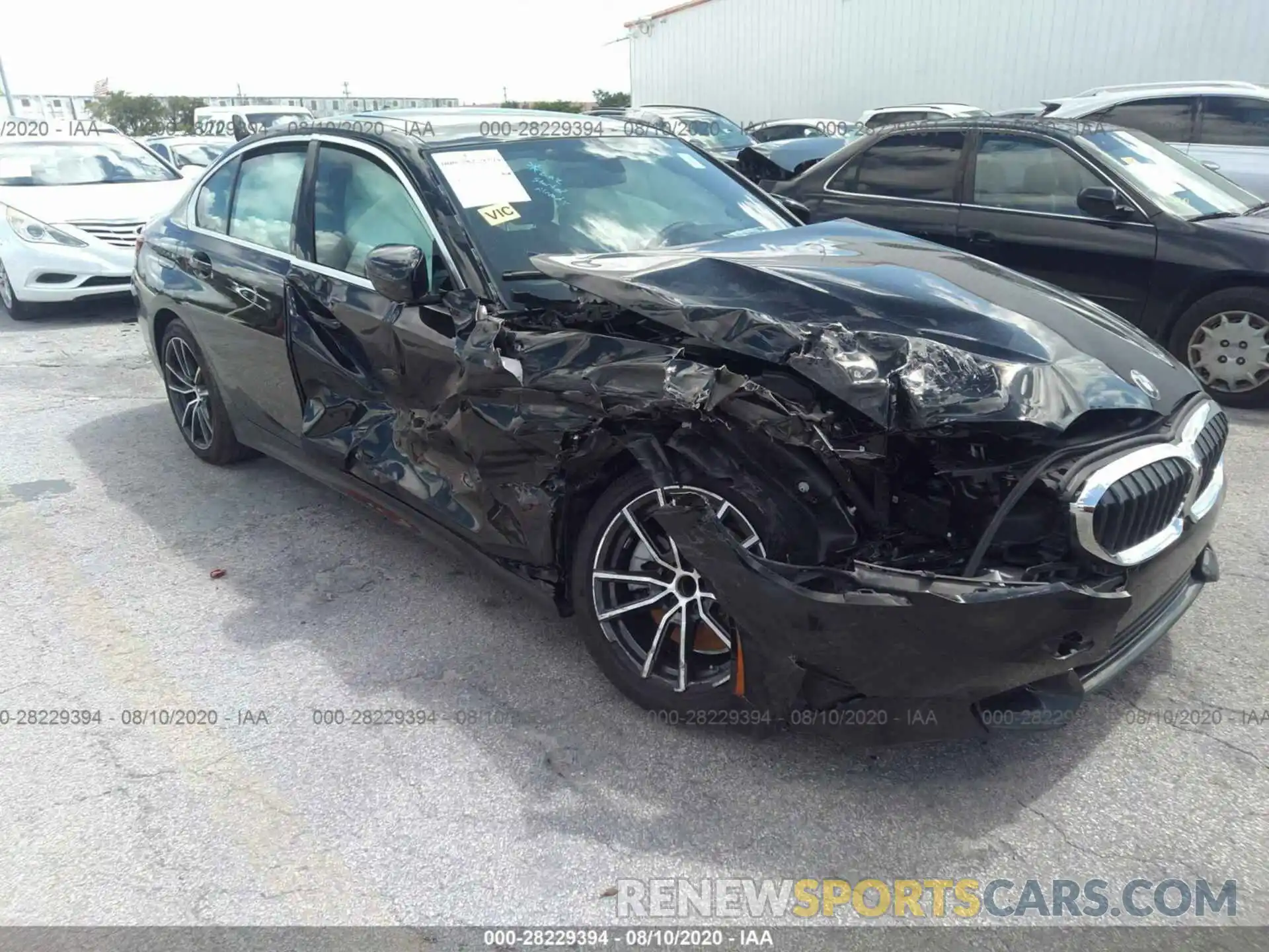 1 Фотография поврежденного автомобиля 3MW5R1J0XL8B12179 BMW 3 SERIES 2020