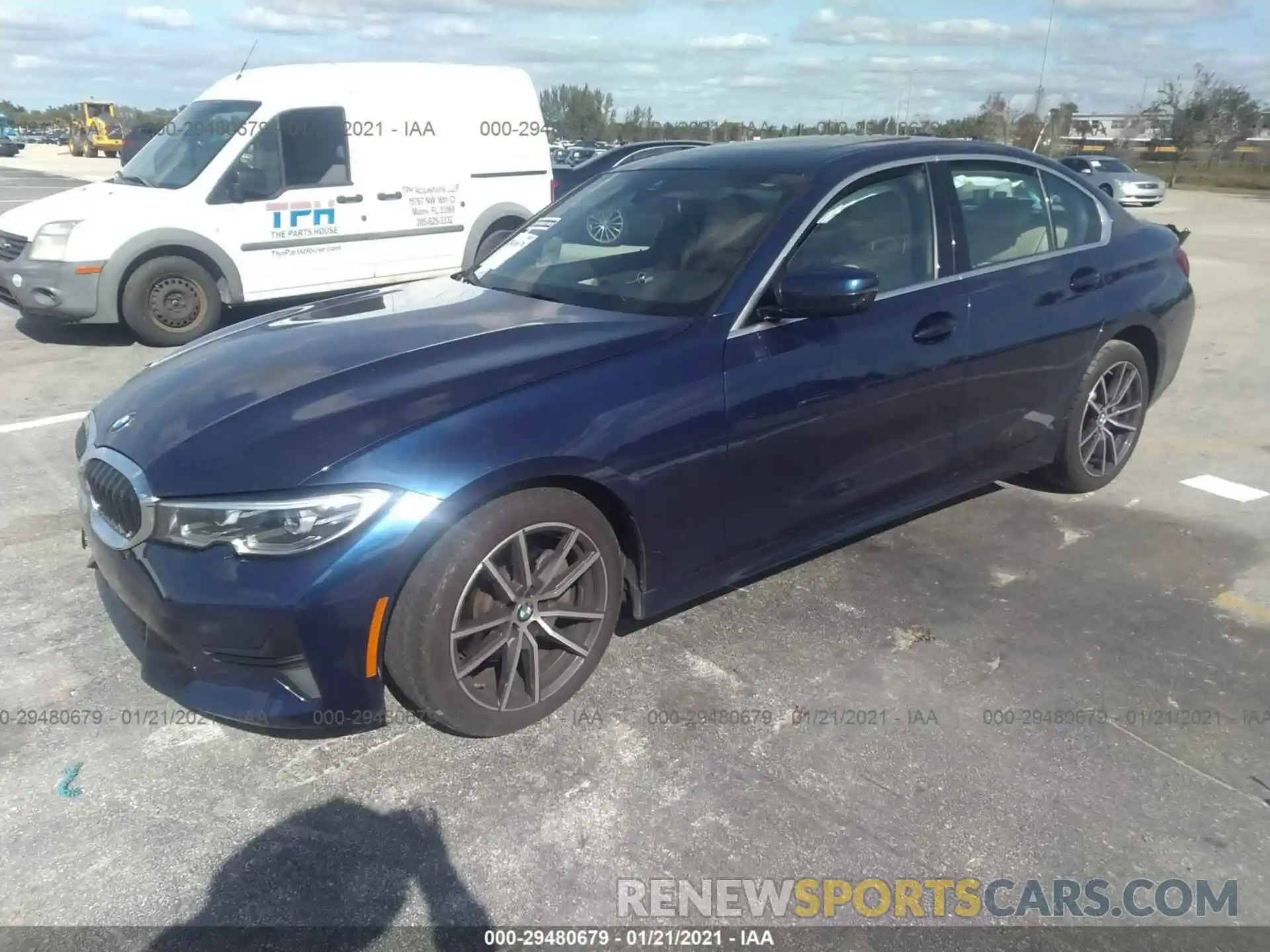 2 Photograph of a damaged car 3MW5R1J0XL8B12389 BMW 3 SERIES 2020