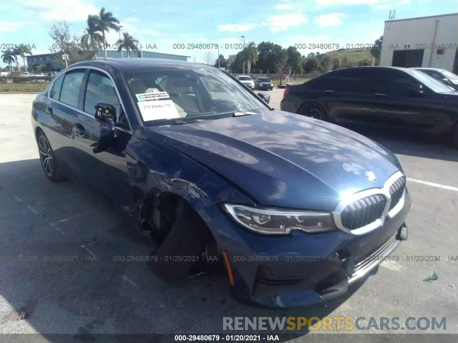 6 Photograph of a damaged car 3MW5R1J0XL8B12389 BMW 3 SERIES 2020