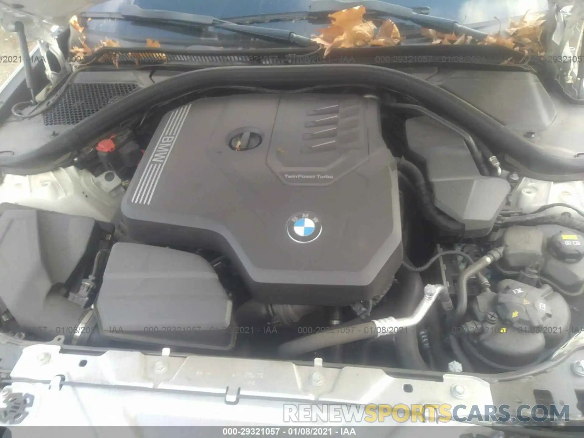 10 Фотография поврежденного автомобиля 3MW5R1J0XL8B15423 BMW 3 SERIES 2020