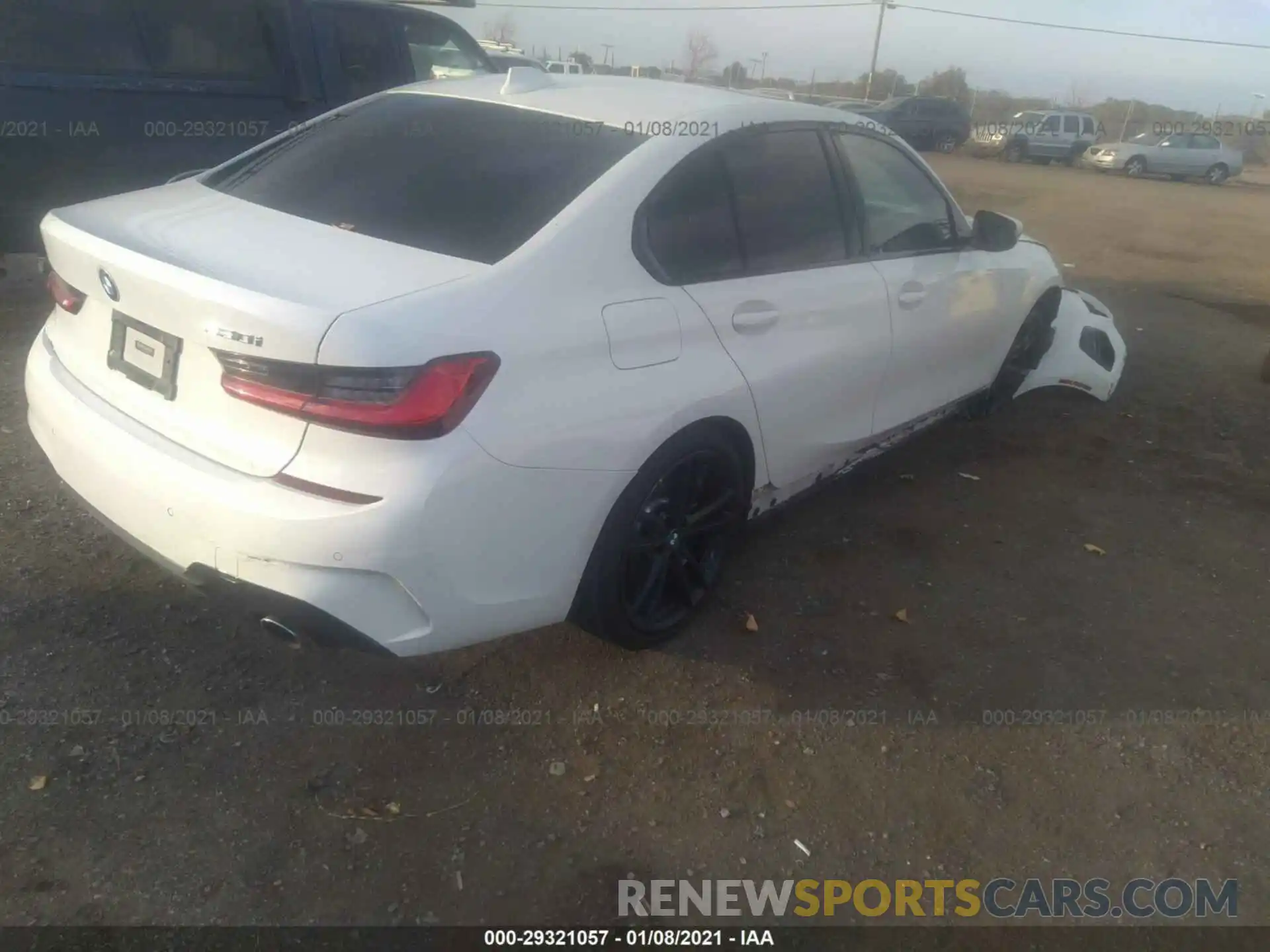 4 Photograph of a damaged car 3MW5R1J0XL8B15423 BMW 3 SERIES 2020