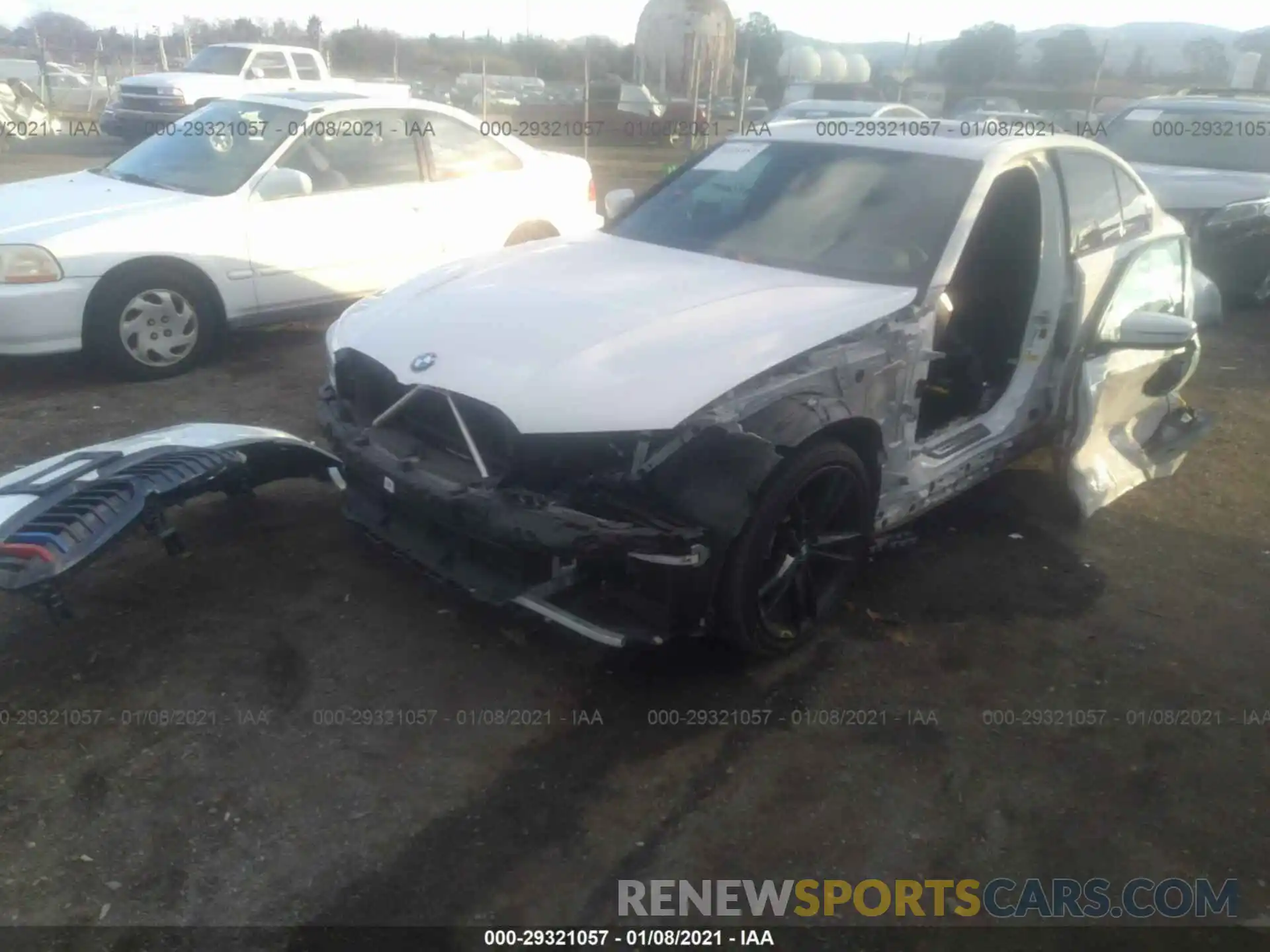 6 Photograph of a damaged car 3MW5R1J0XL8B15423 BMW 3 SERIES 2020