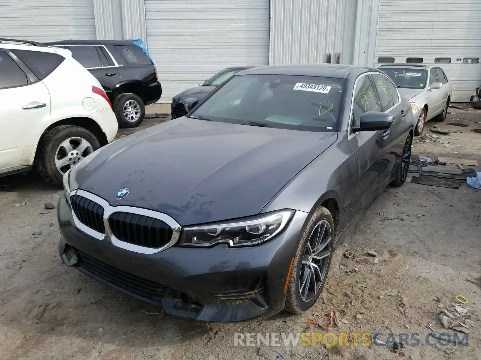 2 Photograph of a damaged car 3MW5R1J0XL8B17625 BMW 3 SERIES 2020