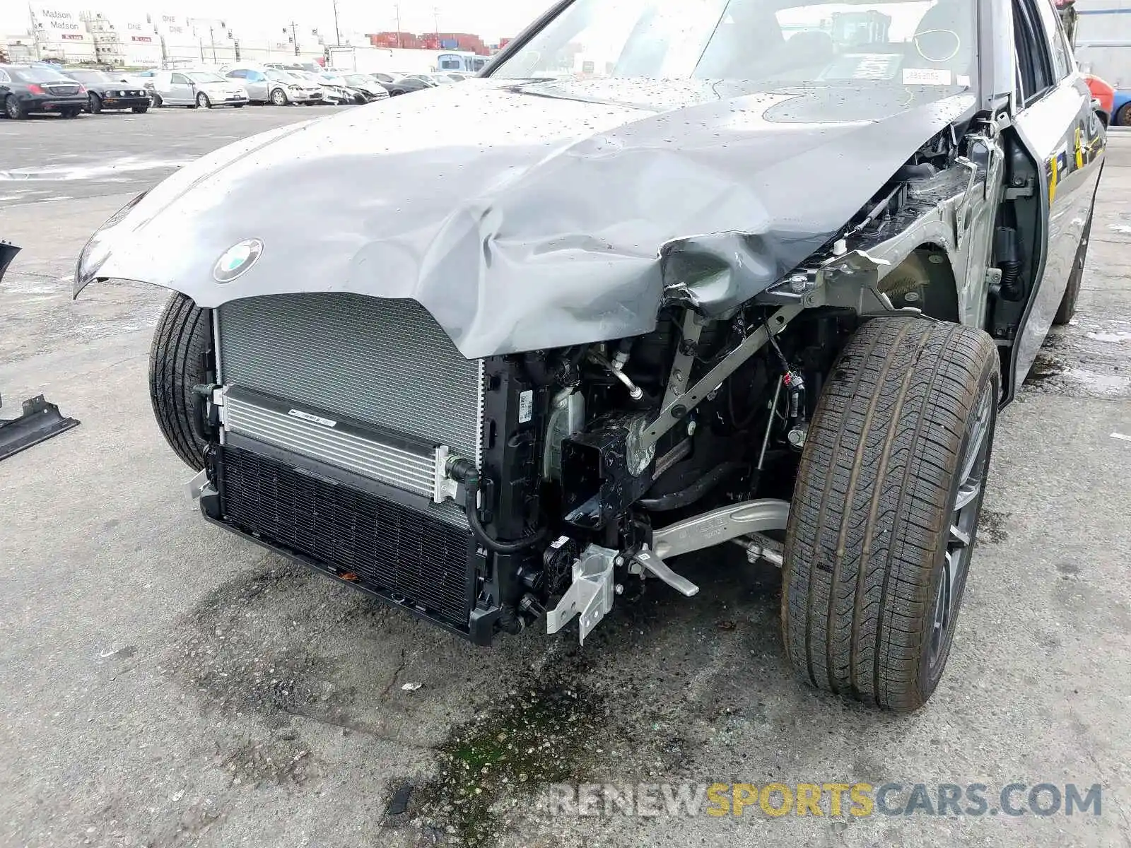 9 Фотография поврежденного автомобиля 3MW5R1J0XL8B19259 BMW 3 SERIES 2020