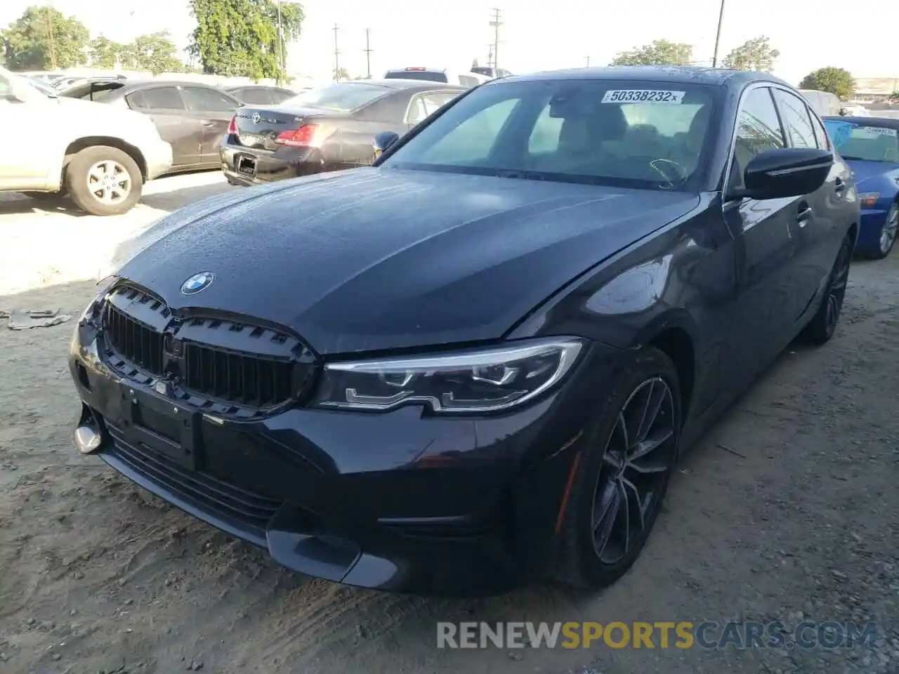 2 Photograph of a damaged car 3MW5R1J0XL8B21089 BMW 3 SERIES 2020