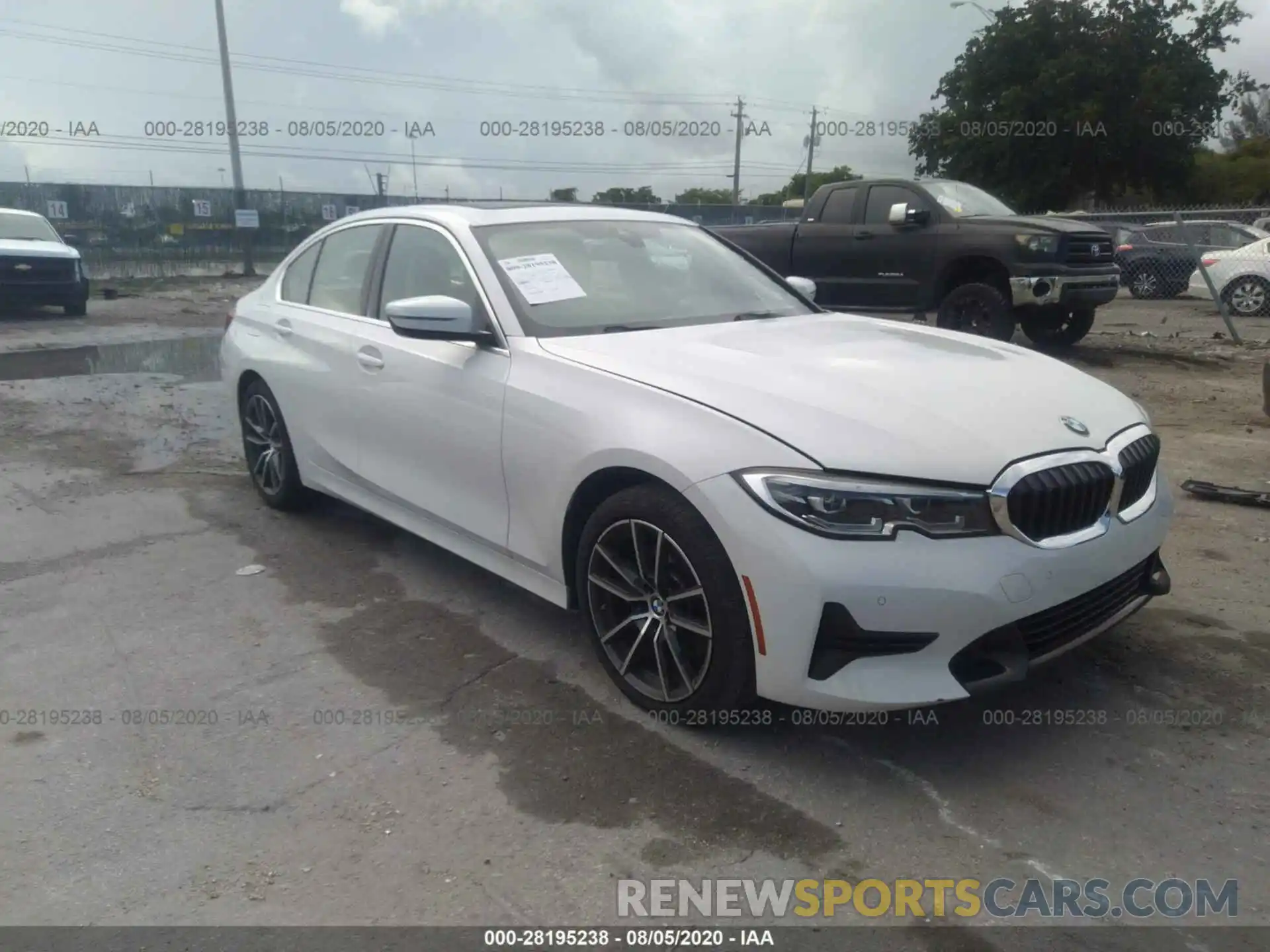 1 Photograph of a damaged car 3MW5R1J0XL8B23506 BMW 3 SERIES 2020