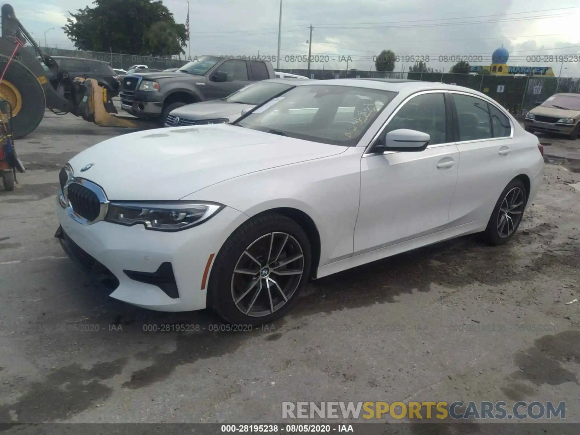 2 Photograph of a damaged car 3MW5R1J0XL8B23506 BMW 3 SERIES 2020