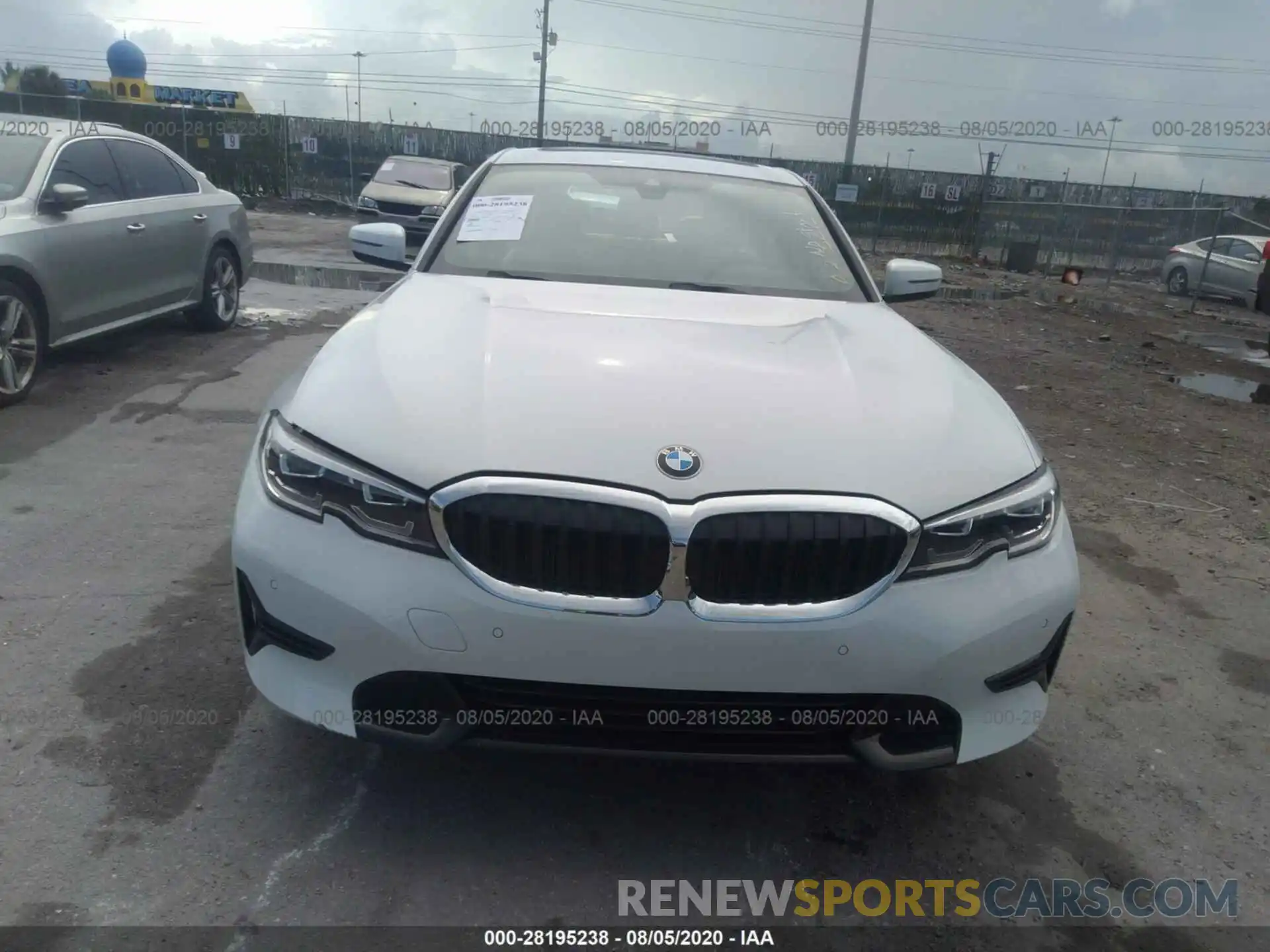 6 Фотография поврежденного автомобиля 3MW5R1J0XL8B23506 BMW 3 SERIES 2020