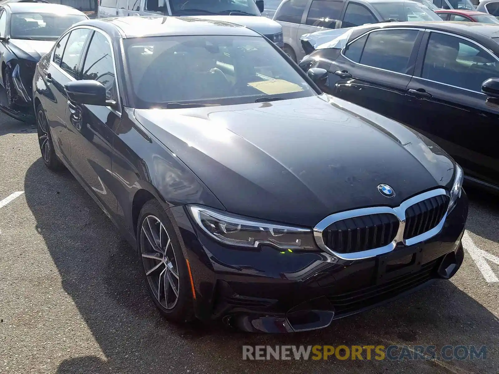 1 Photograph of a damaged car 3MW5R1J0XL8B24185 BMW 3 SERIES 2020