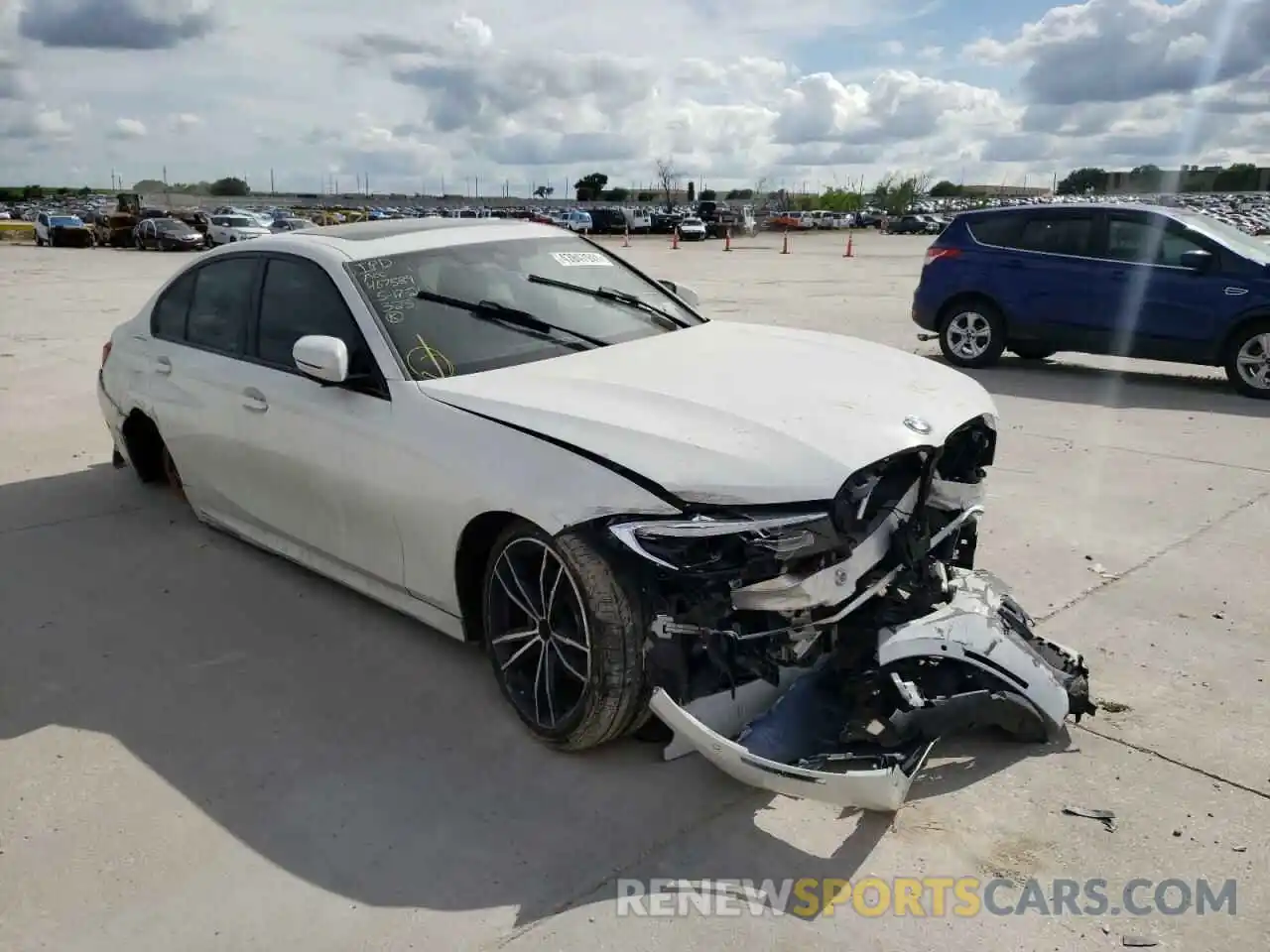 1 Photograph of a damaged car 3MW5R1J0XL8B26003 BMW 3 SERIES 2020